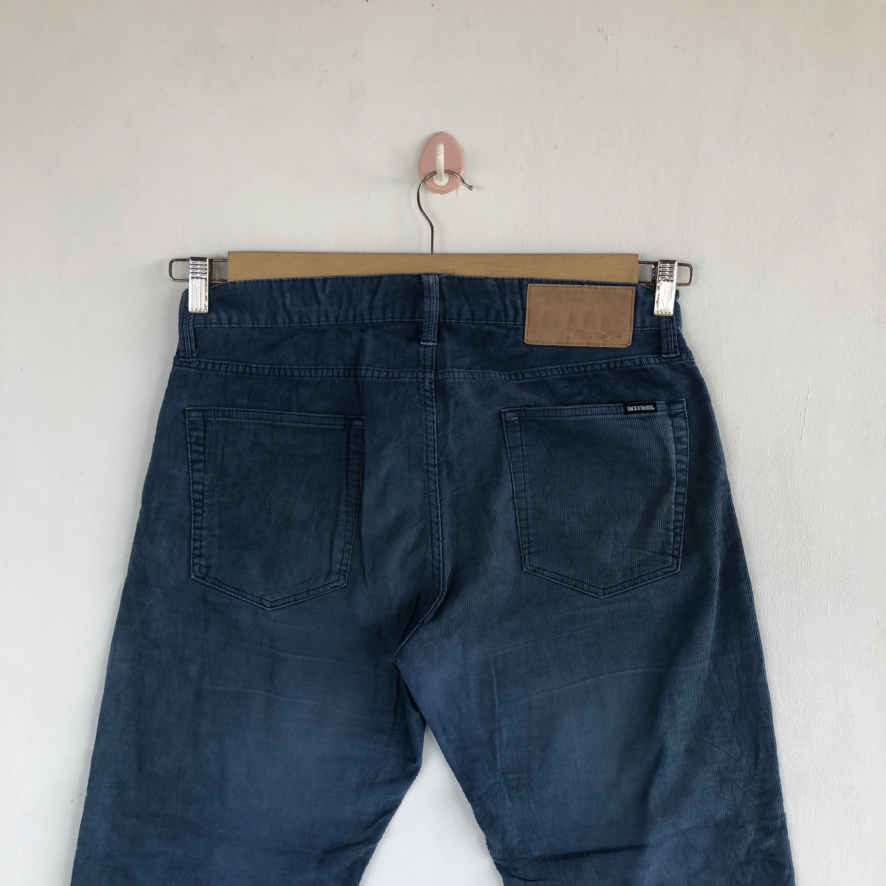 Japanese Brand Vintage Back Number Jeans Japanese Faded Light Wash Denim Size US 32 / EU 48 - 6 Thumbnail