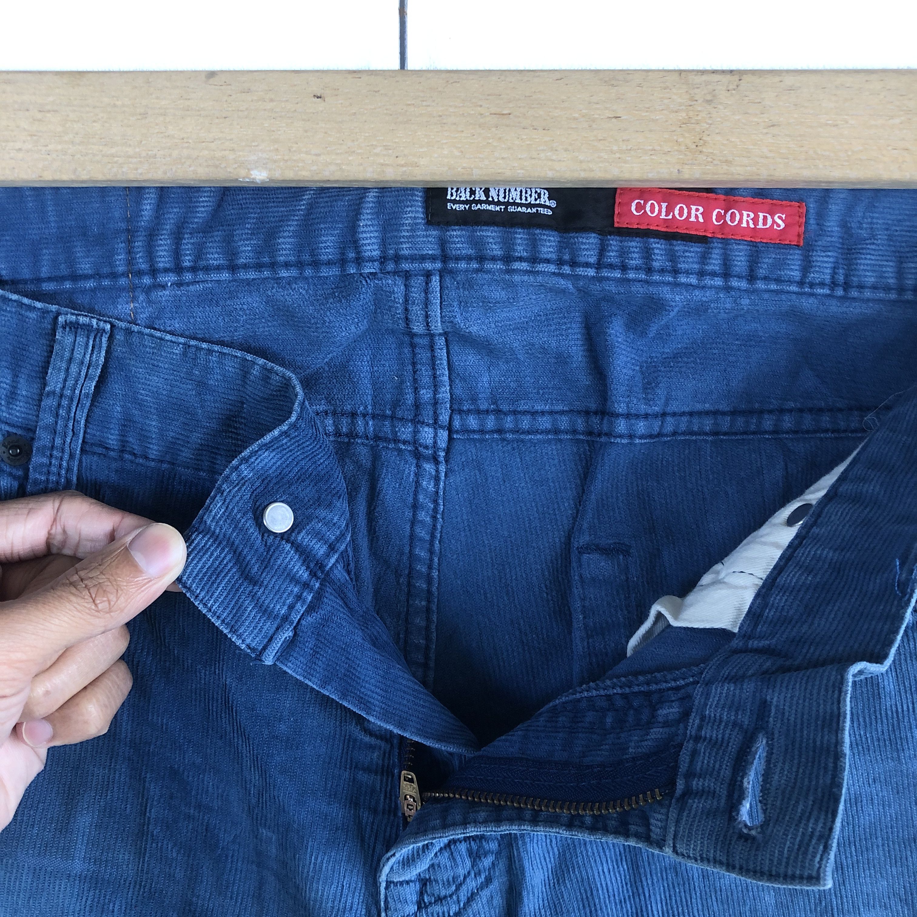 Japanese Brand Vintage Back Number Jeans Japanese Faded Light Wash Denim Size US 32 / EU 48 - 9 Thumbnail