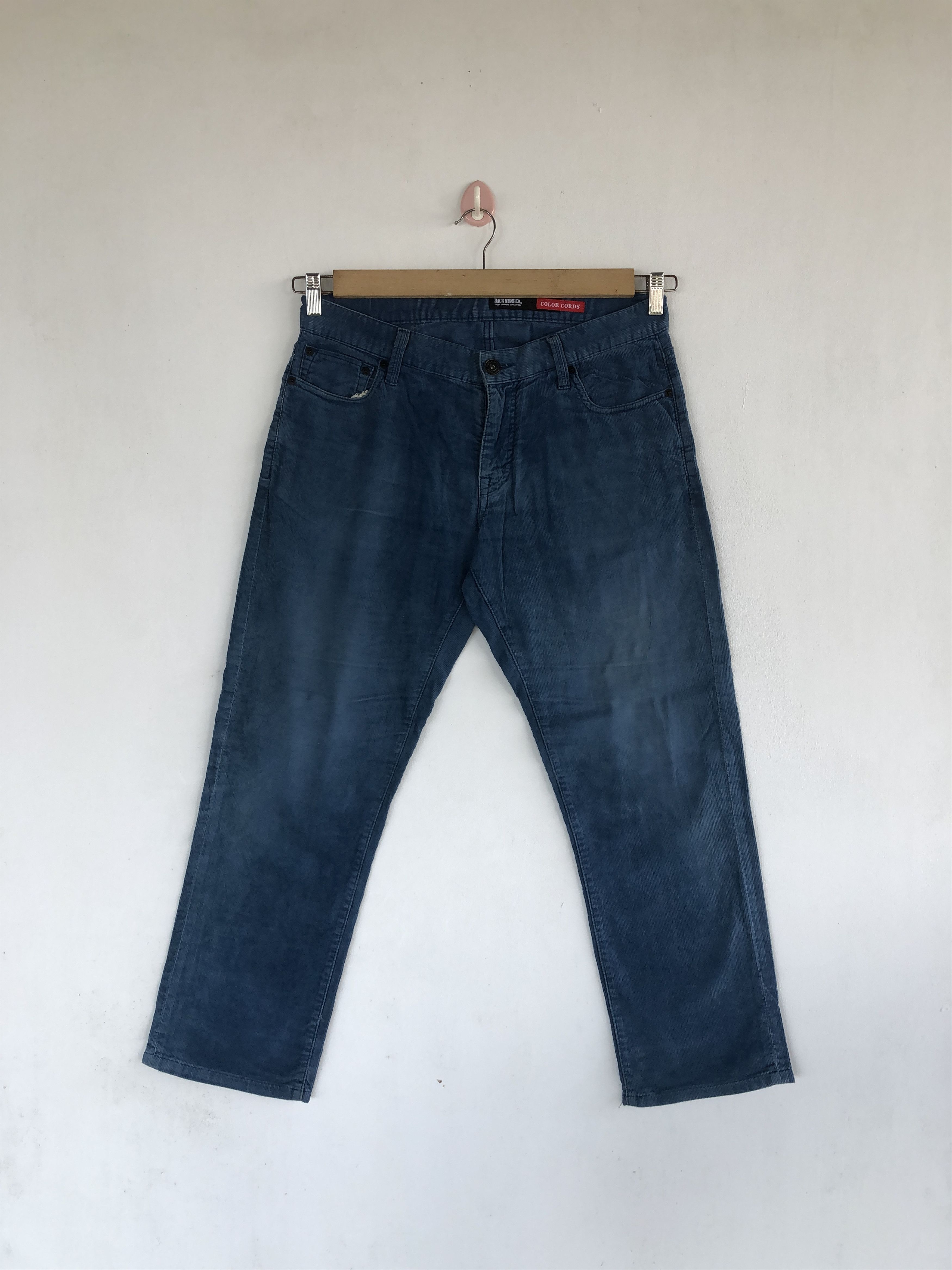 Japanese Brand Vintage Back Number Jeans Japanese Faded Light Wash Denim Size US 32 / EU 48 - 1 Thumbnail