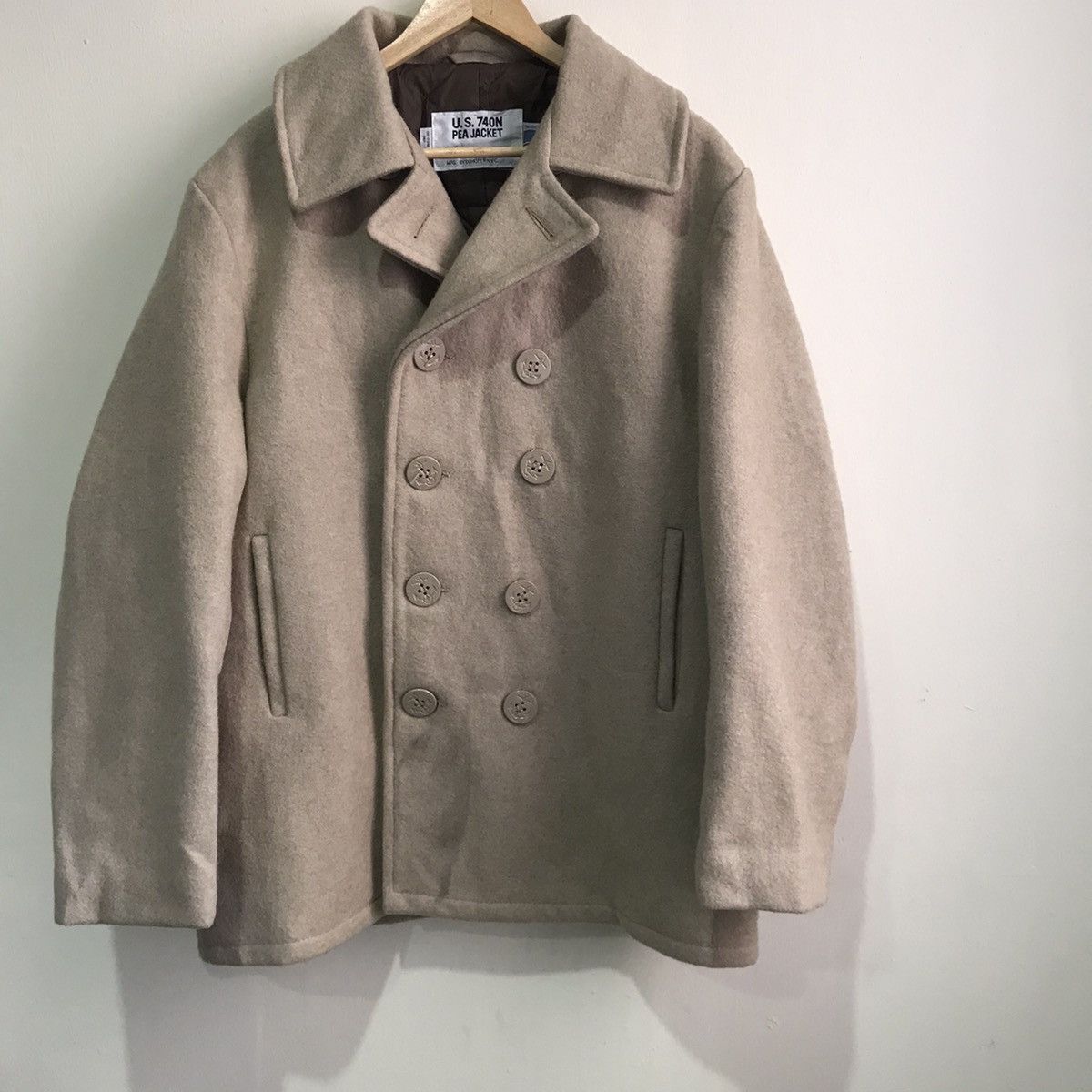 Schott Quick Sale💥VINTAGE Schott 740N pea coat size 42 usa Size US L / EU 52-54 / 3 - 3 Thumbnail