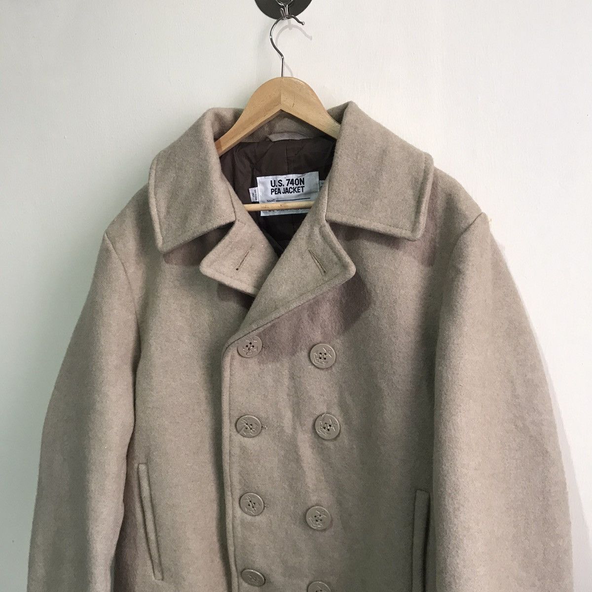 Schott Quick Sale💥VINTAGE Schott 740N pea coat size 42 usa Size US L / EU 52-54 / 3 - 5 Thumbnail
