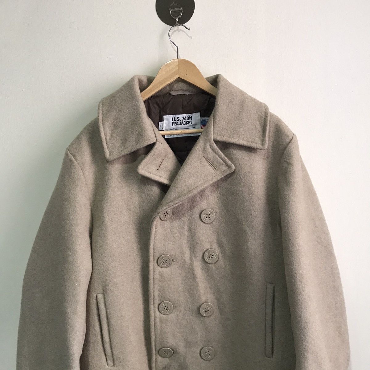 Schott Quick Sale💥VINTAGE Schott 740N pea coat size 42 usa Size US L / EU 52-54 / 3 - 6 Thumbnail