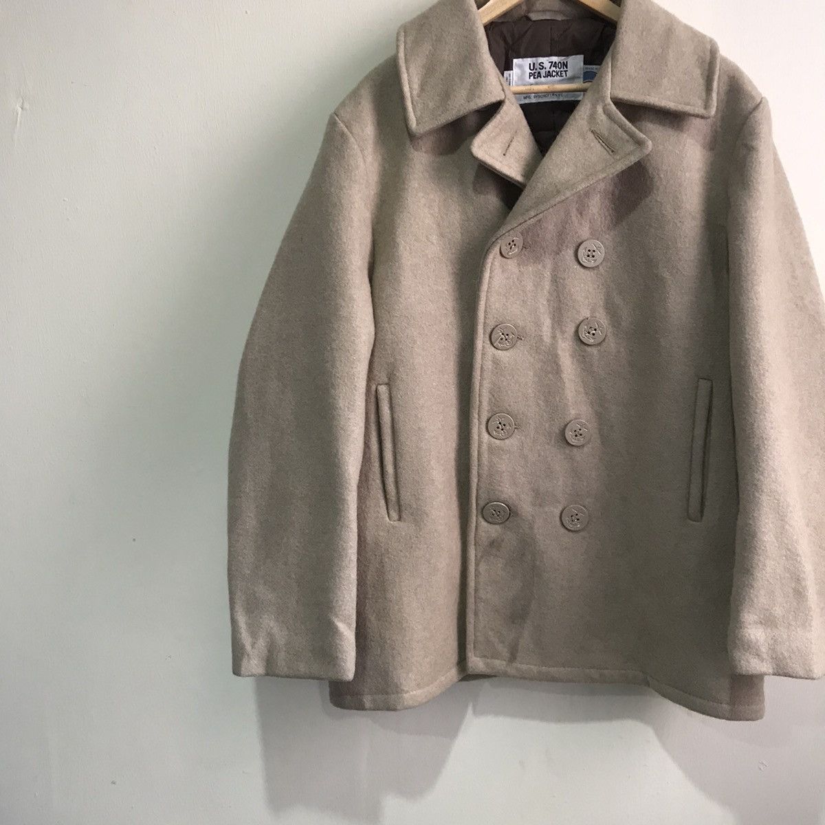 Schott Quick Sale💥VINTAGE Schott 740N pea coat size 42 usa Size US L / EU 52-54 / 3 - 2 Thumbnail