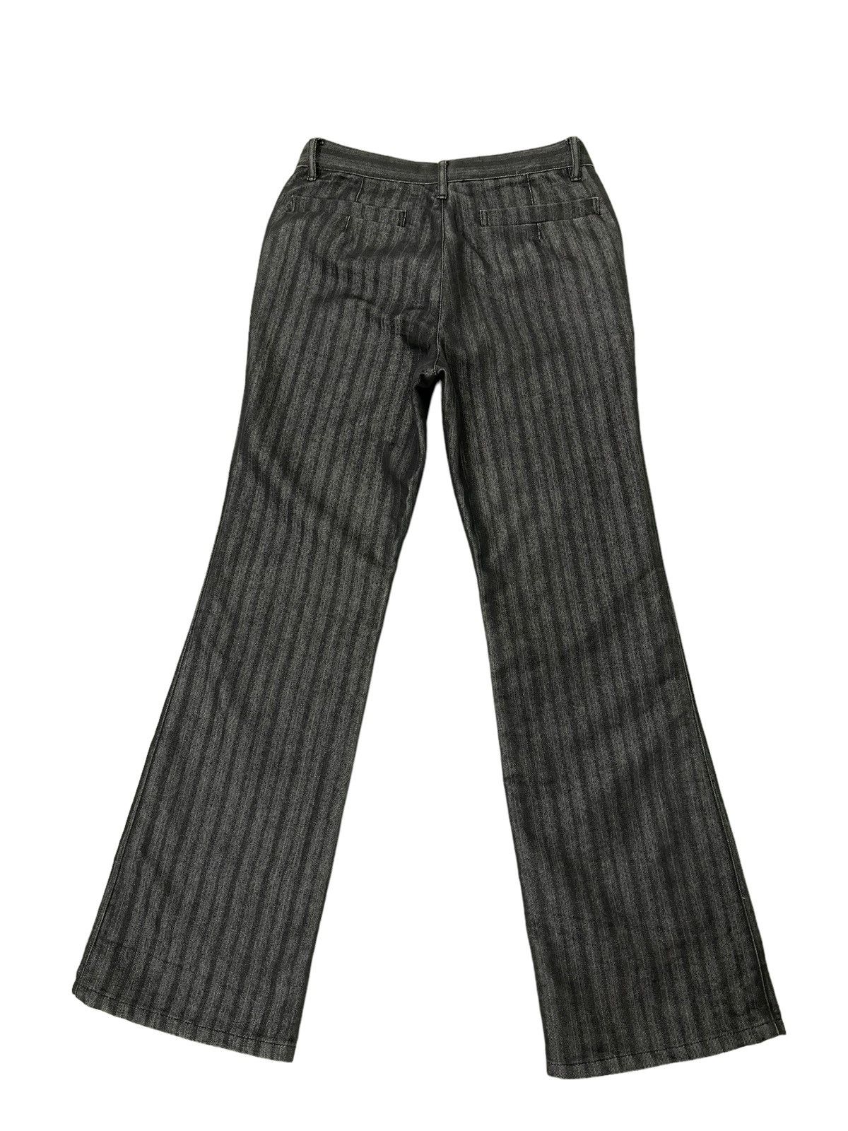 Japanese Brand Flare Jeans Striped A.S.M Japan Denim Boot Cut 5🟦1 Size US 29 - 10 Thumbnail
