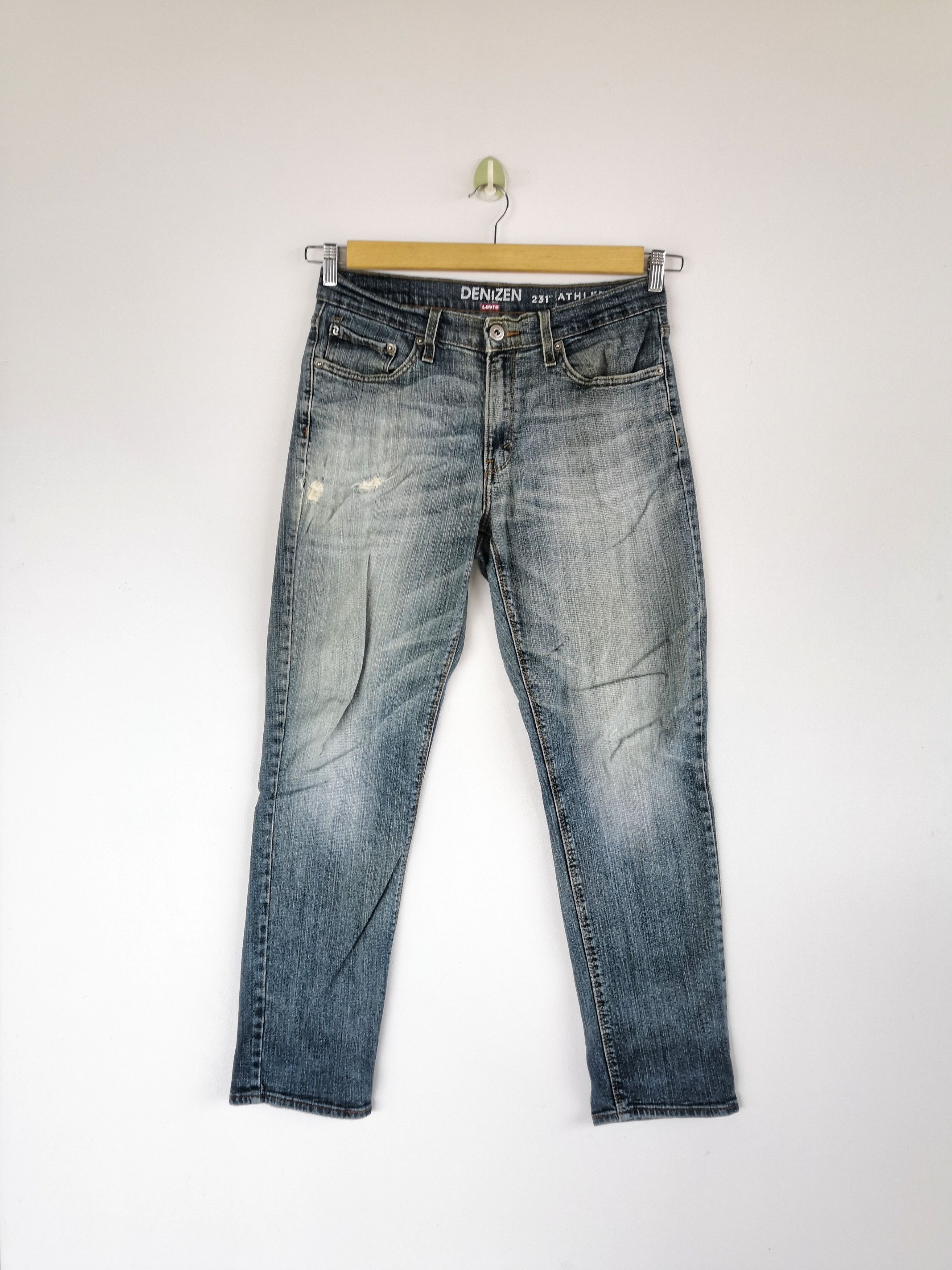 Vintage Levis Distressed Faded Jeans Levi's Denizen Denim