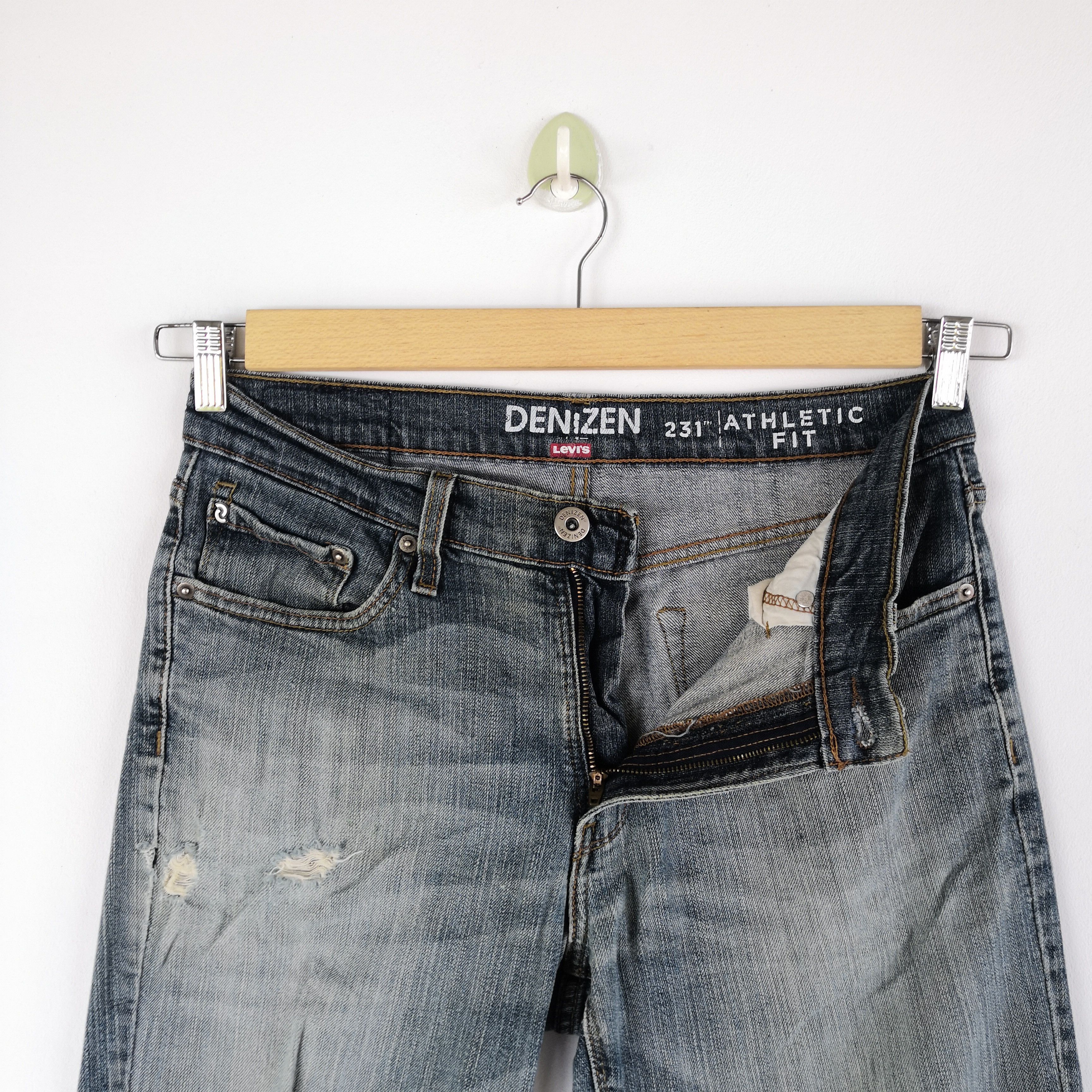 Levi's Vintage Levis Distressed Faded Jeans Levi's Denizen Denim Size US 30 / EU 46 - 7 Thumbnail