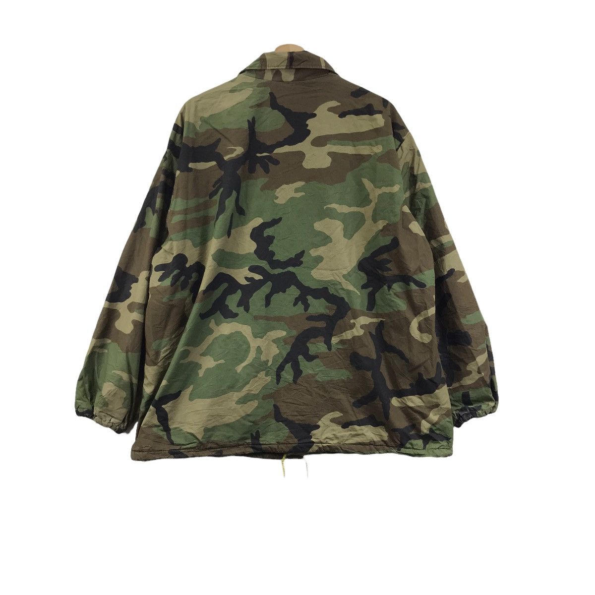 Vintage Vintage USA ARMY MILITARY Camouflage Green Coach Jacket Size US XL / EU 56 / 4 - 5 Thumbnail