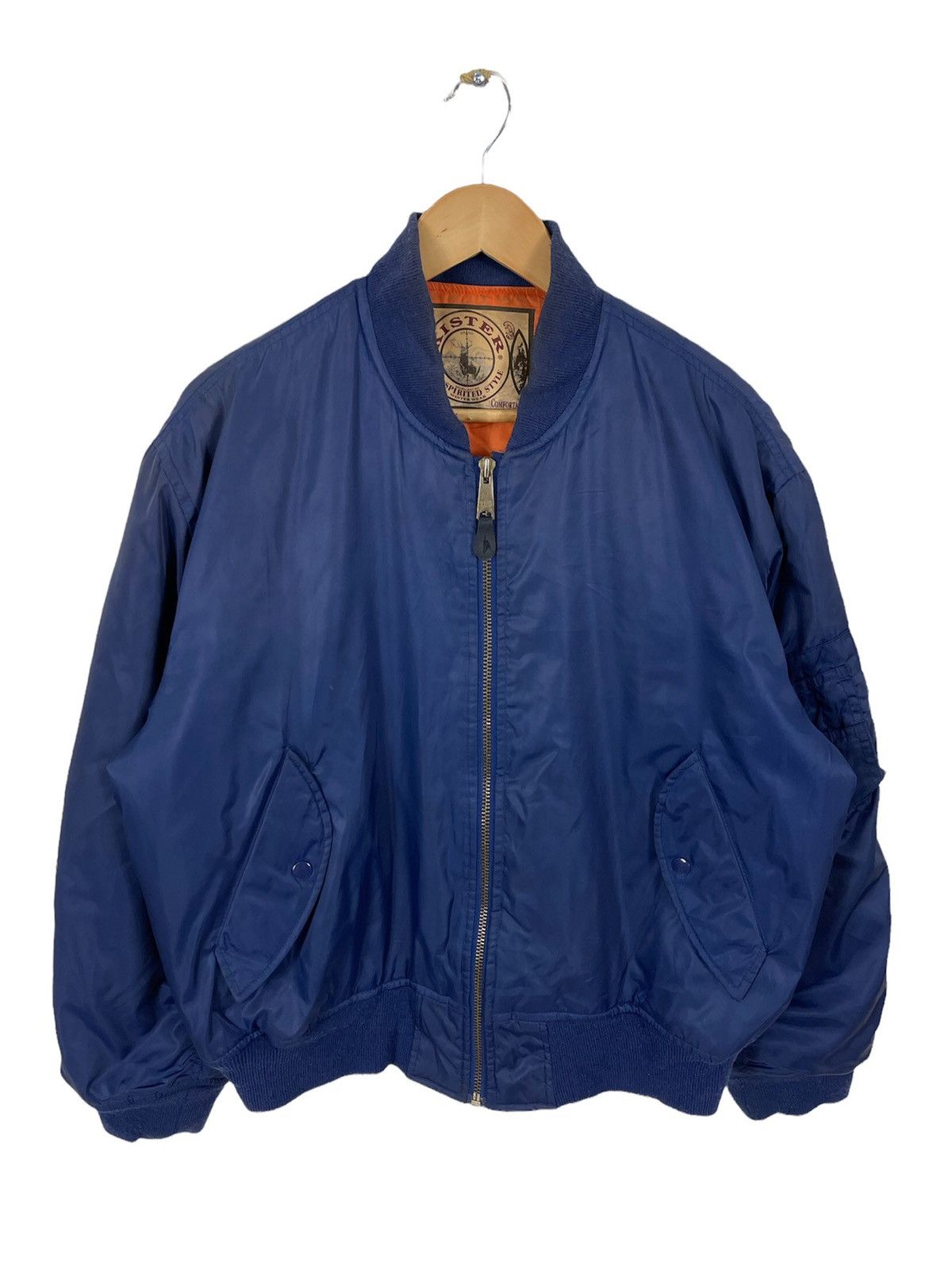 Japanese Brand Vintage Kister Brand Bomber Jacket Size US L / EU 52-54 / 3 - 1 Thumbnail