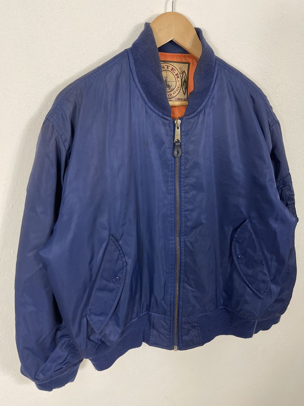 Japanese Brand Vintage Kister Brand Bomber Jacket Size US L / EU 52-54 / 3 - 3 Thumbnail