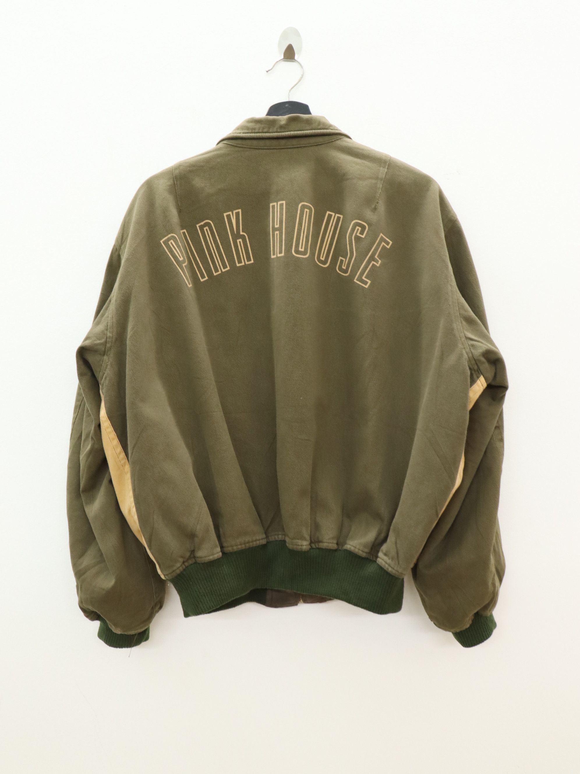 Karl Helmut × Pink House Vintage Pink House Reversible MA-1 Bomber Jacket Size US M / EU 48-50 / 2 - 3 Thumbnail