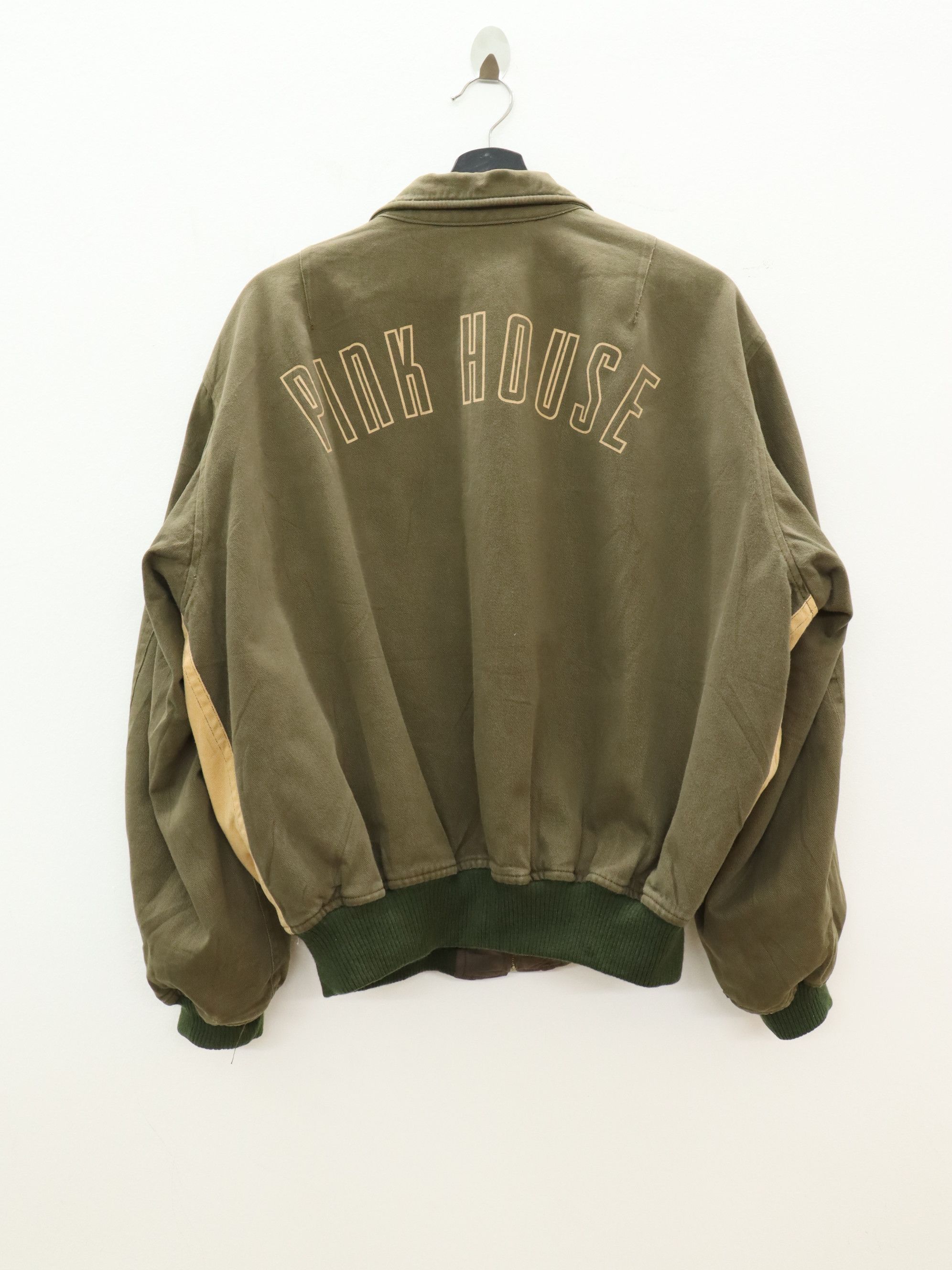 Karl Helmut × Pink House Vintage Pink House Reversible MA-1 Bomber Jacket Size US M / EU 48-50 / 2 - 5 Thumbnail