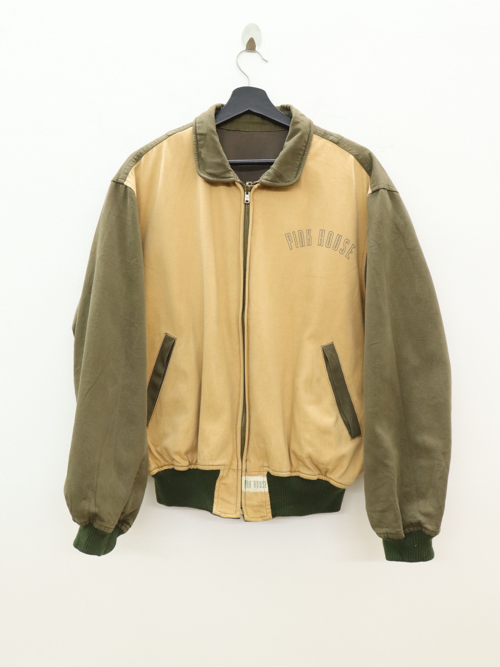 Karl Helmut × Pink House Vintage Pink House Reversible MA-1 Bomber Jacket Size US M / EU 48-50 / 2 - 2 Thumbnail