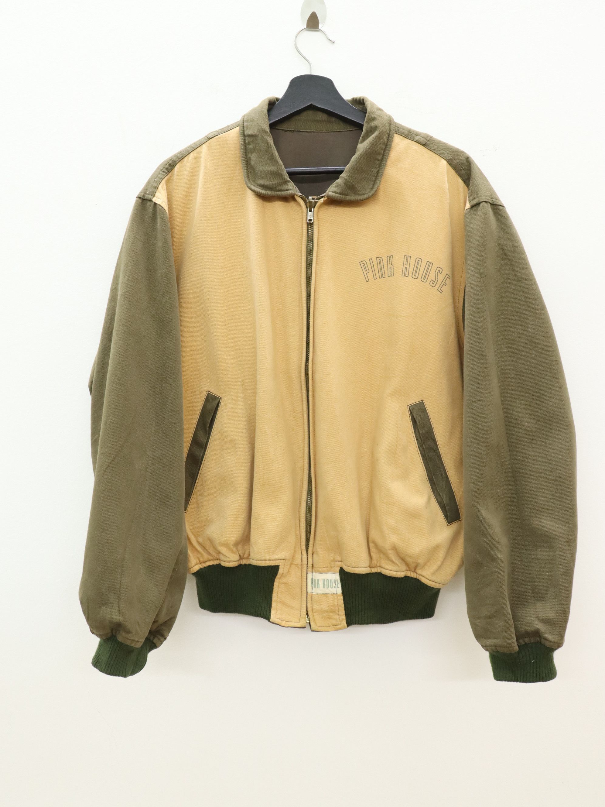 Karl Helmut × Pink House Vintage Pink House Reversible MA-1 Bomber Jacket Size US M / EU 48-50 / 2 - 4 Thumbnail
