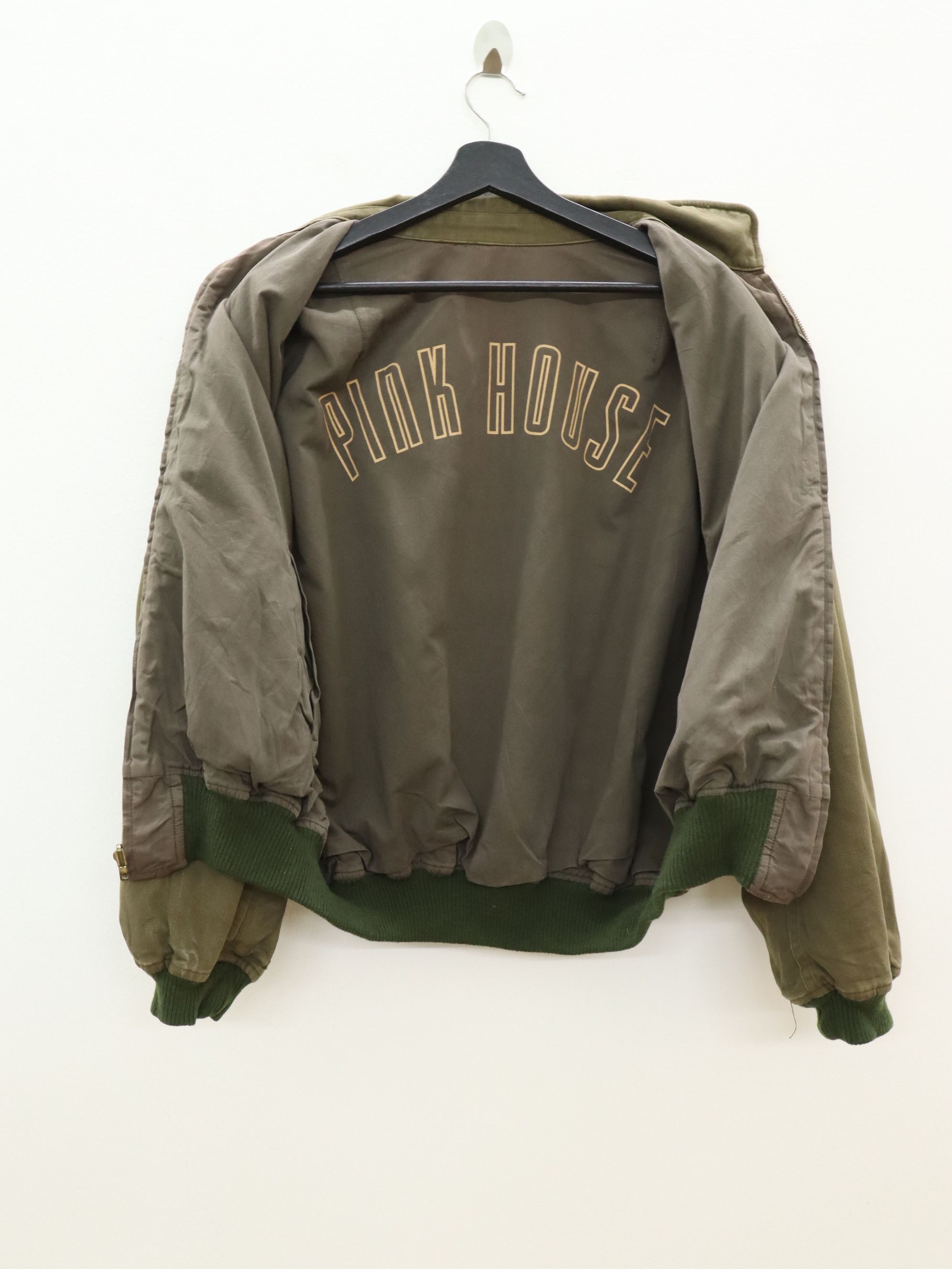 Karl Helmut × Pink House Vintage Pink House Reversible MA-1 Bomber Jacket Size US M / EU 48-50 / 2 - 8 Thumbnail