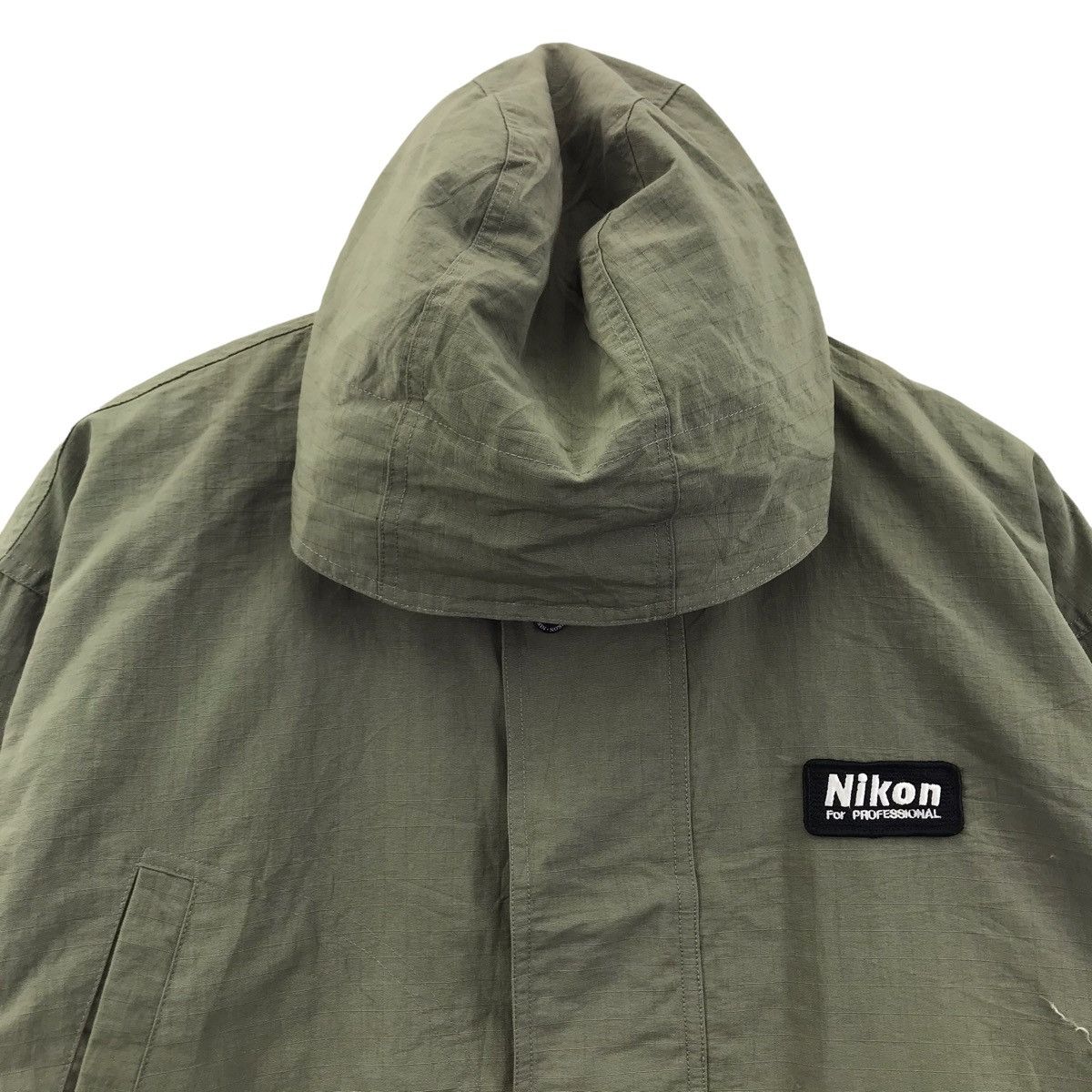 Nikon NIKON CAMERA Photo Professional Green Hooded Jacket Size US XL / EU 56 / 4 - 2 Thumbnail