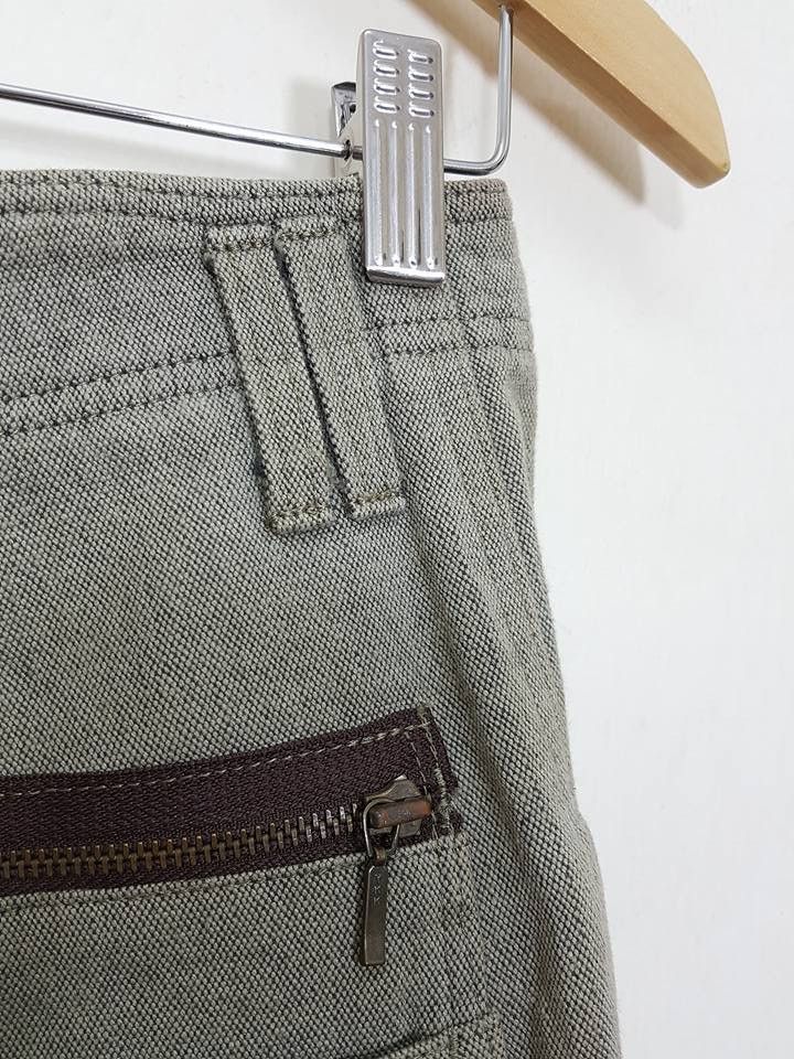 Designer × Japanese Brand DOMON Vertical Thigh Zipper Style Trouser Pant Size US 27 - 12 Thumbnail