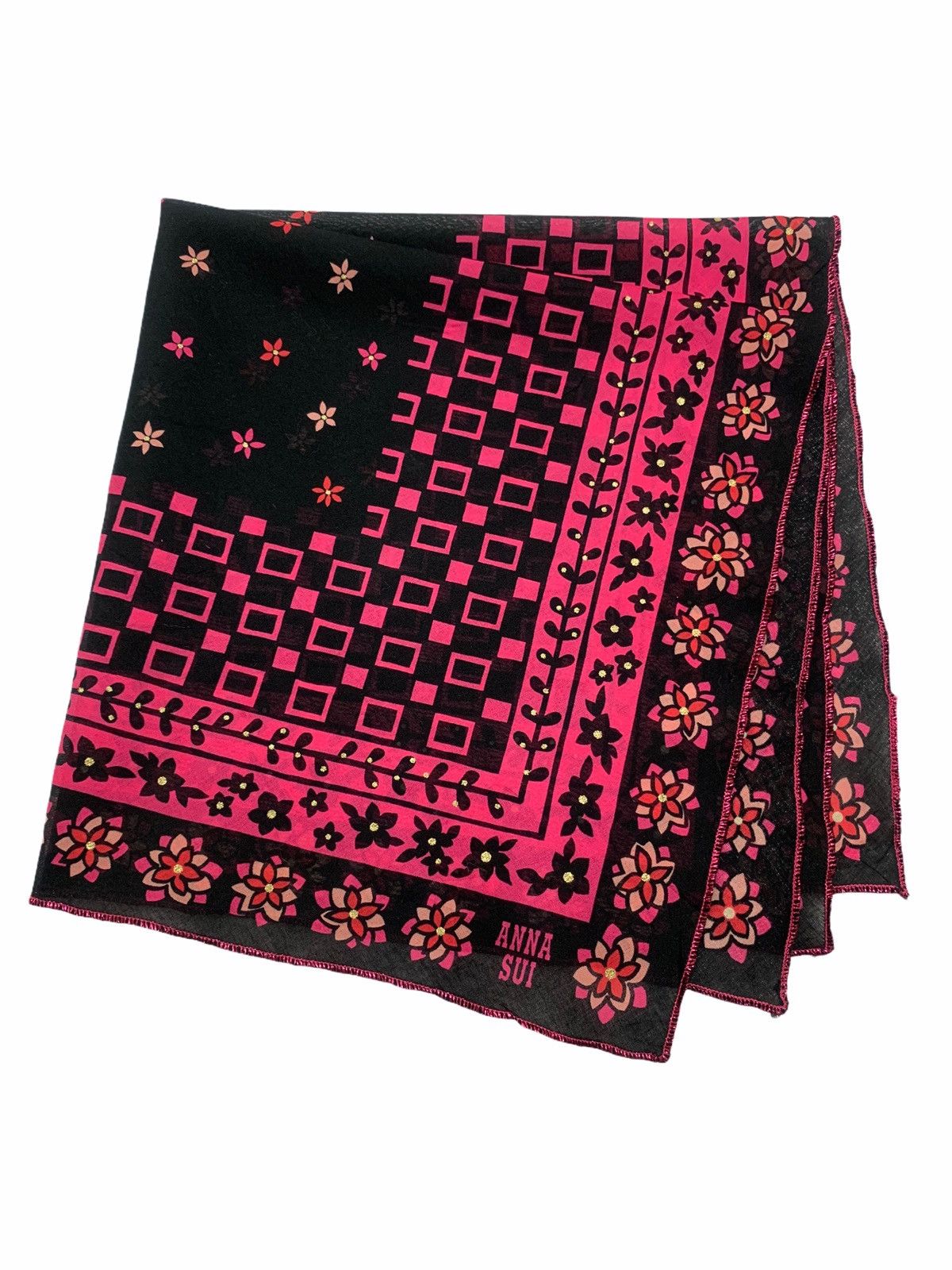 Anna Sui anna sui bandana handkerchief neckerchief headband turban Size ONE SIZE - 1 Thumbnail