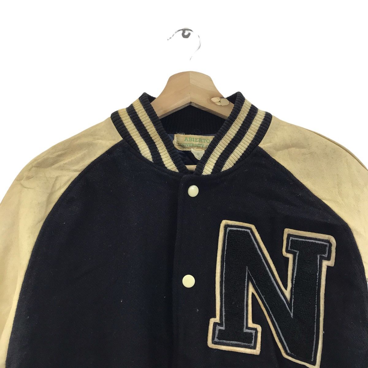 Vintage ABIERTO UNIVERSITY CLUB B.R.B.C American Football Leather Size US L / EU 52-54 / 3 - 4 Thumbnail