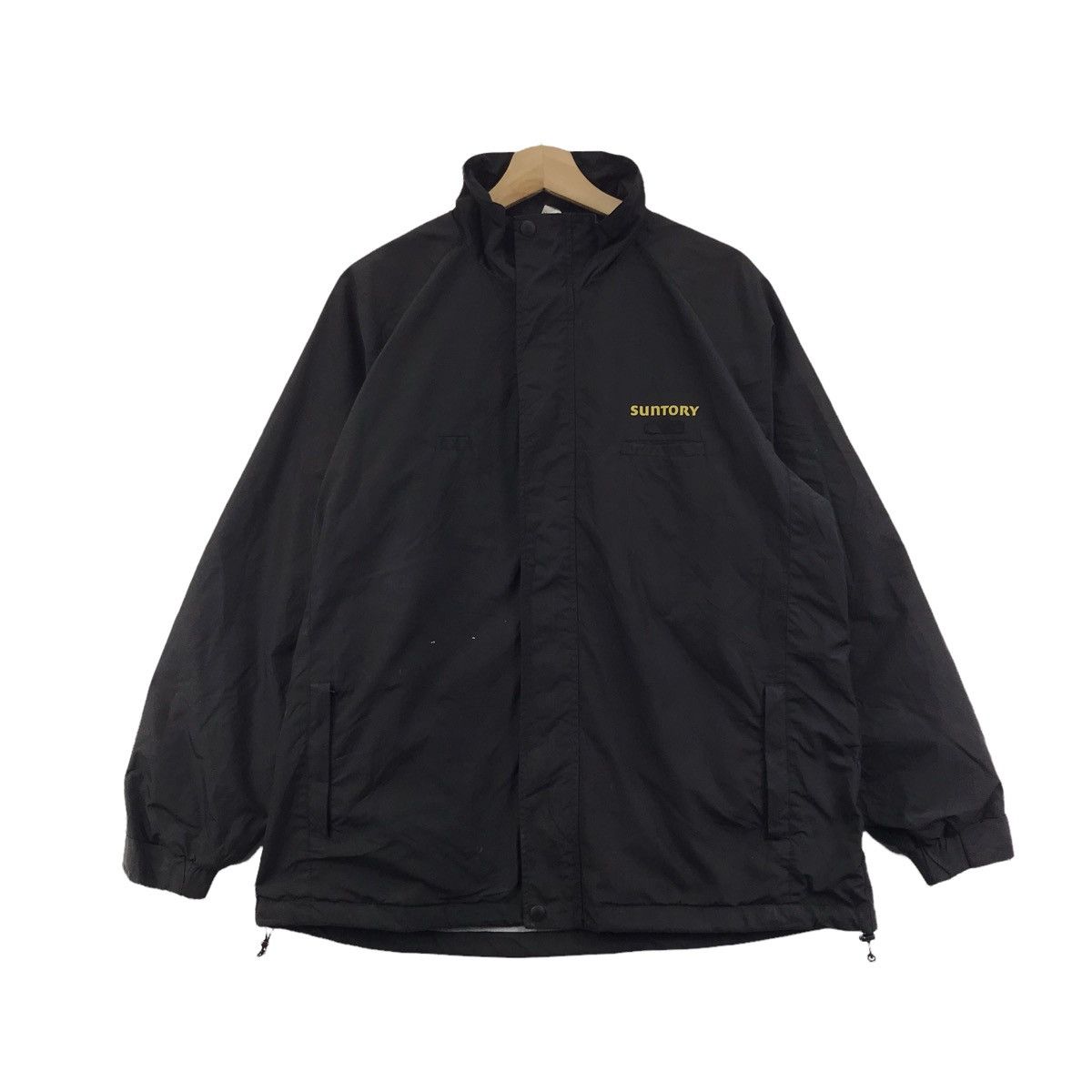 Vintage SUNTORY COFFEE BOSS Back Hit Brand Black Light Jacket Size US L / EU 52-54 / 3 - 3 Thumbnail