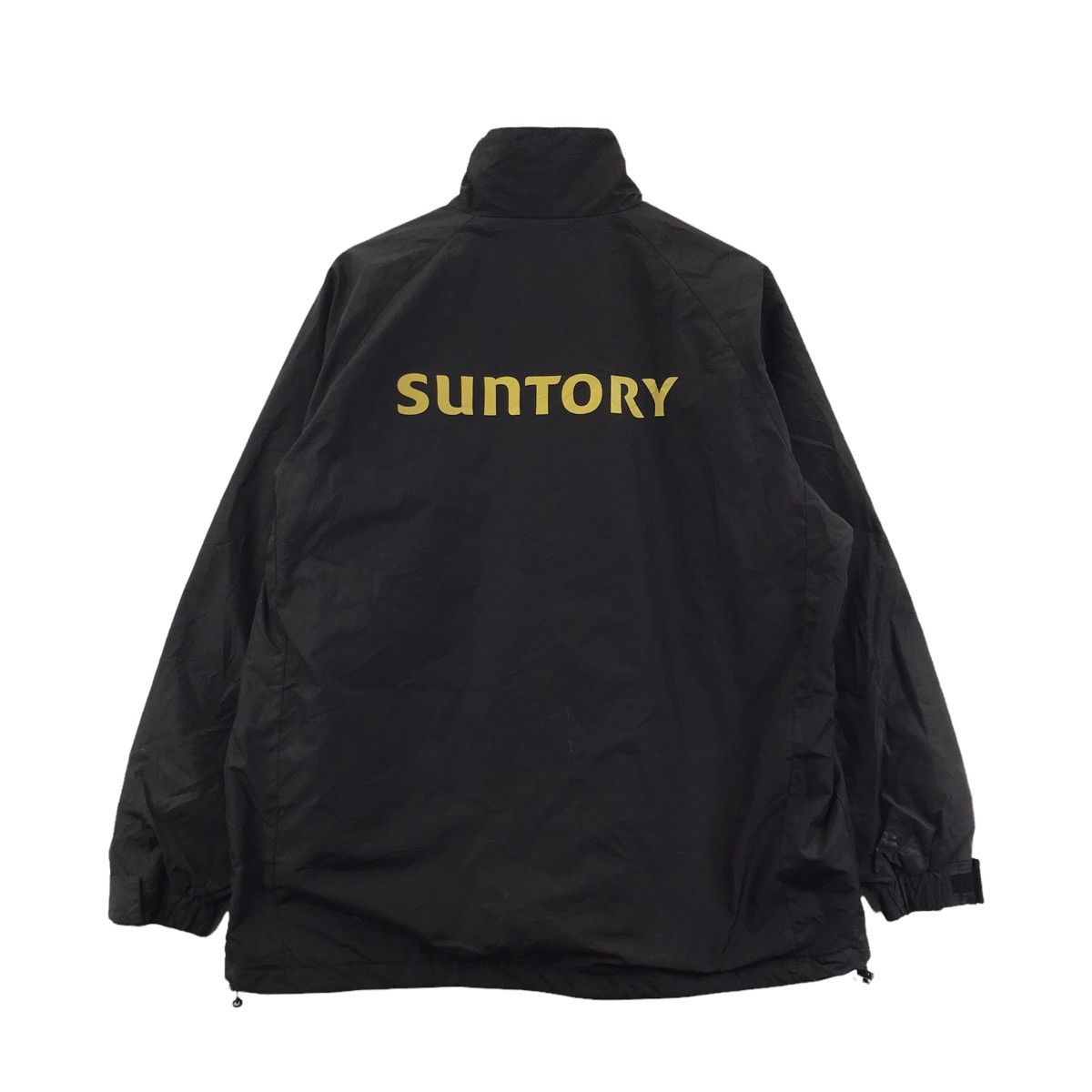 Vintage SUNTORY COFFEE BOSS Back Hit Brand Black Light Jacket Size US L / EU 52-54 / 3 - 1 Thumbnail