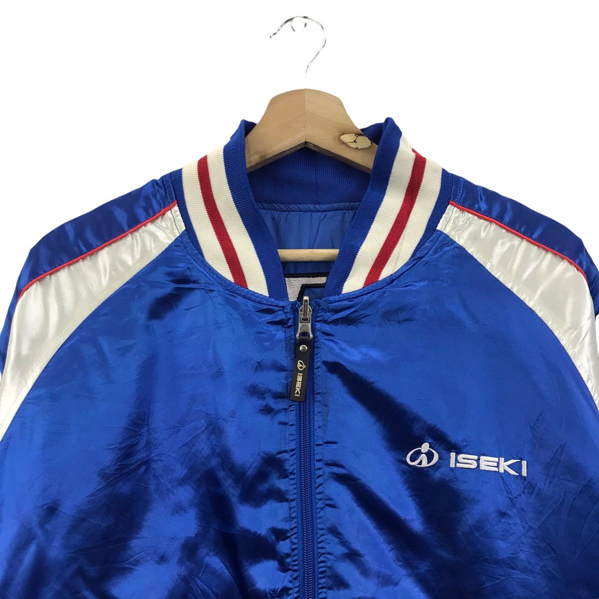 Vintage Vintage ISEKI NIPPON TRACTOR Japan Sukajan Jacket Reversible Size US XL / EU 56 / 4 - 4 Thumbnail