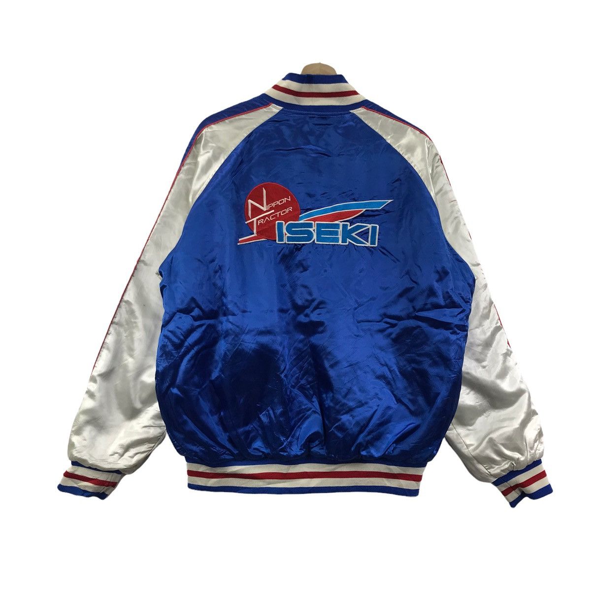 Vintage Vintage ISEKI NIPPON TRACTOR Japan Sukajan Jacket Reversible Size US XL / EU 56 / 4 - 1 Thumbnail