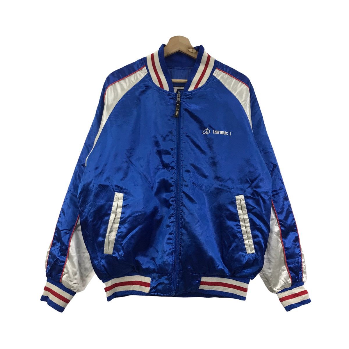 Vintage Vintage ISEKI NIPPON TRACTOR Japan Sukajan Jacket Reversible Size US XL / EU 56 / 4 - 3 Thumbnail