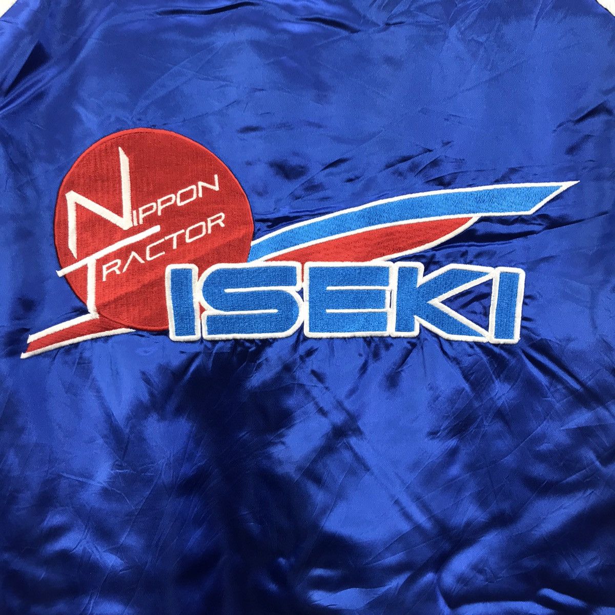 Vintage Vintage ISEKI NIPPON TRACTOR Japan Sukajan Jacket Reversible Size US XL / EU 56 / 4 - 2 Thumbnail