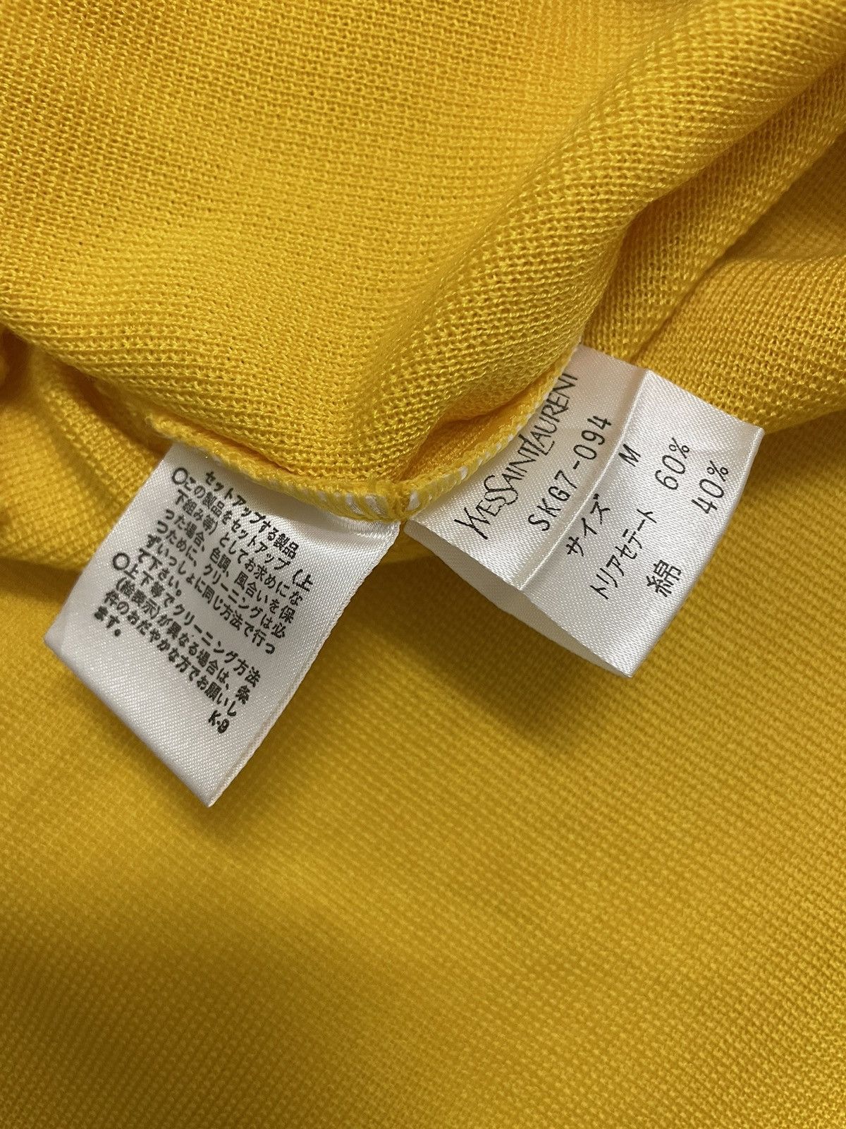 Saint Laurent Paris Vintage YvesSaintLaurent T.Shirt Size S / US 4 / IT 40 - 10 Thumbnail