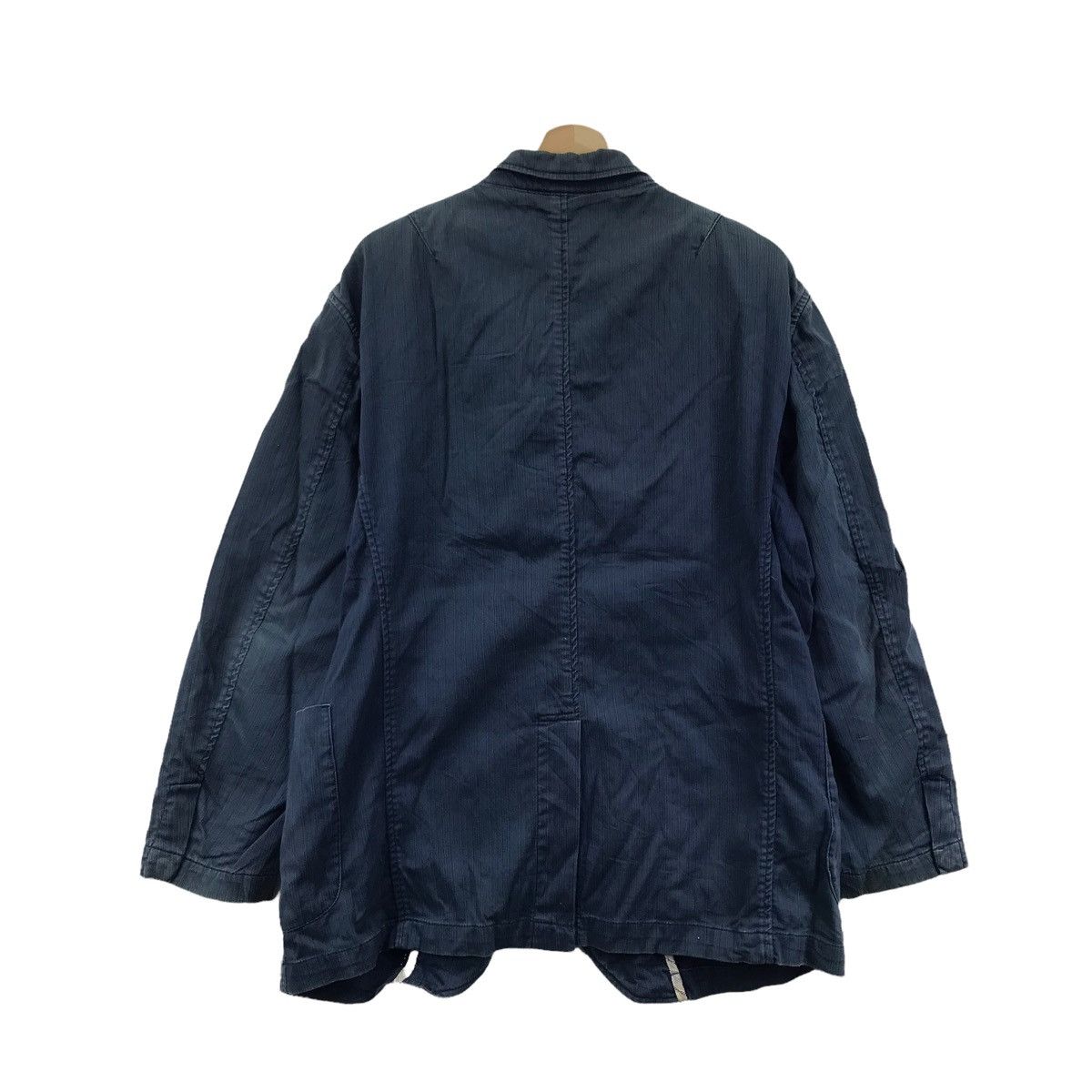 Kansai Yamamoto KANSAI JEANS YAMAMOTO Indigo Japanese Brand Jeans CoatJacket Size US L / EU 52-54 / 3 - 6 Thumbnail