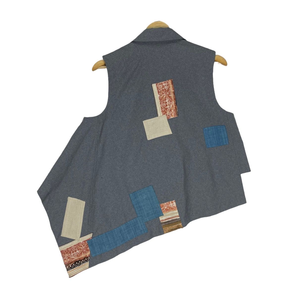 Comme des Garcons 🔥CDG TRICOT SS1992 PATCHWORK VEST JACKET Size US M / EU 48-50 / 2 - 7 Thumbnail