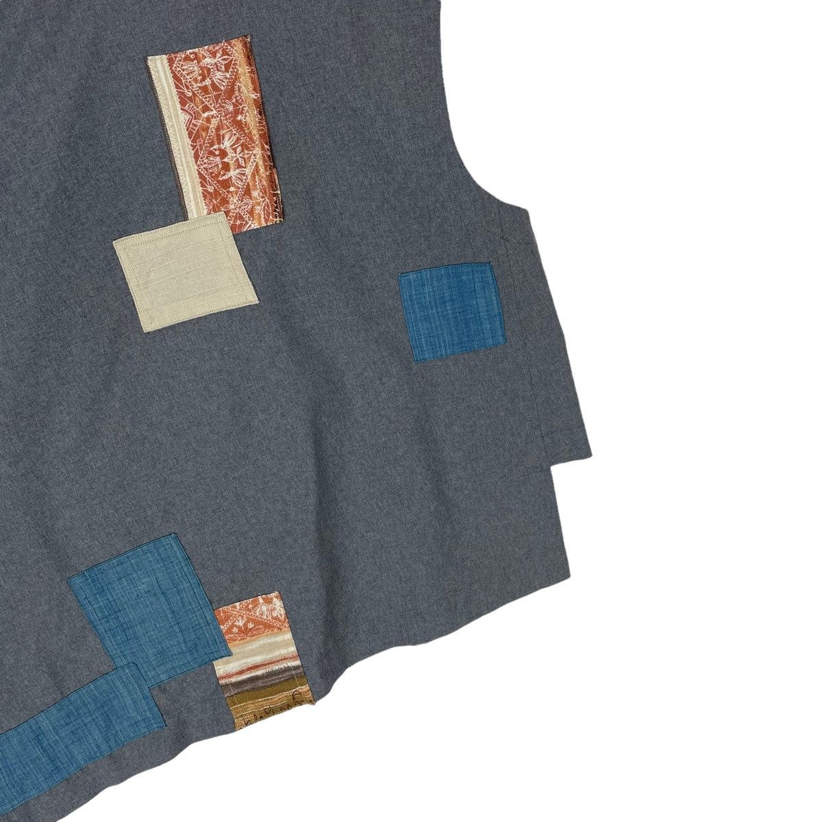 Comme des Garcons 🔥CDG TRICOT SS1992 PATCHWORK VEST JACKET Size US M / EU 48-50 / 2 - 6 Thumbnail