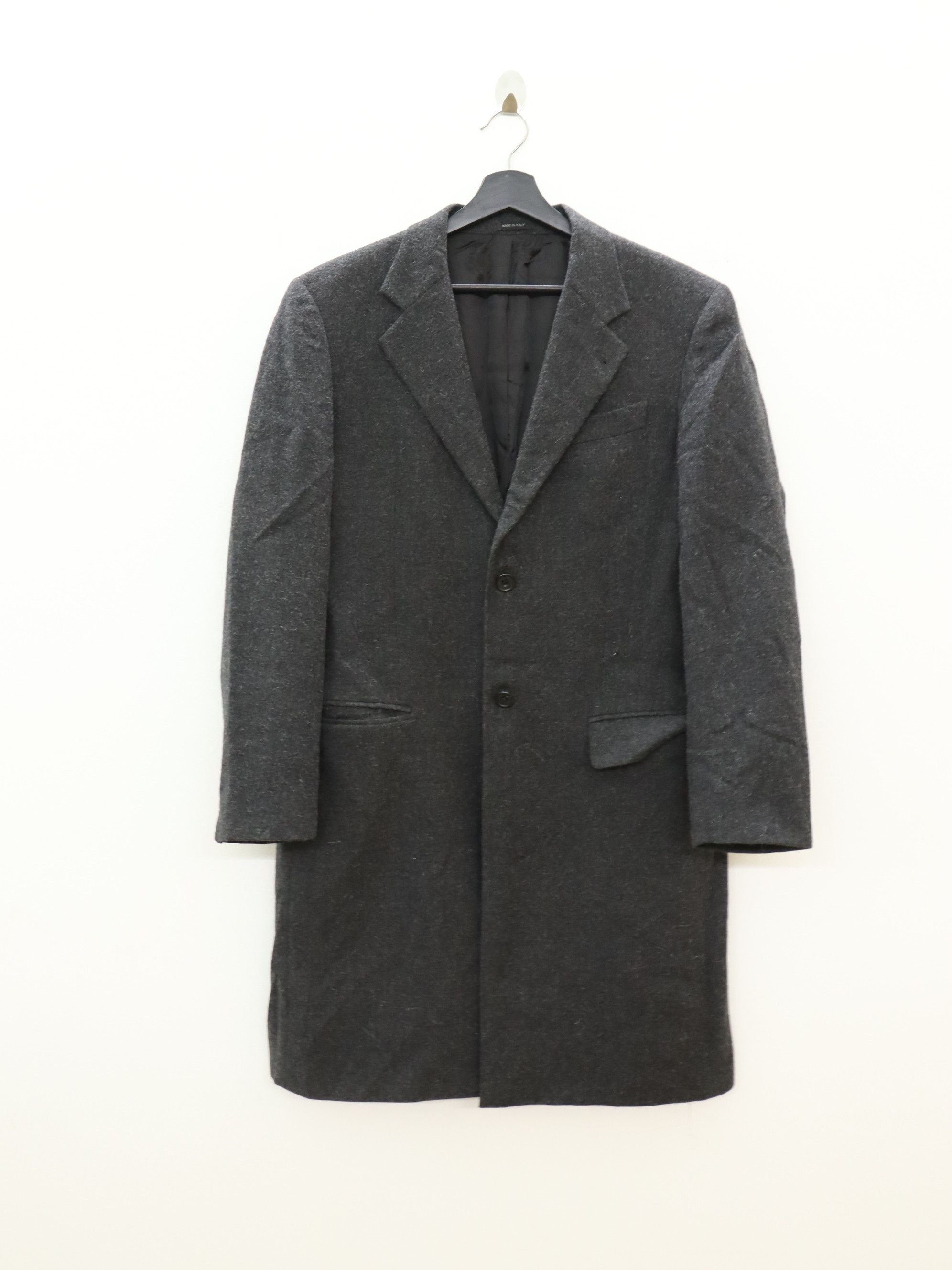 Byblos BYBLOS Pure Wool Alpaca Blend Trench Overcoat Coat Jacket Size US M / EU 48-50 / 2 - 3 Thumbnail