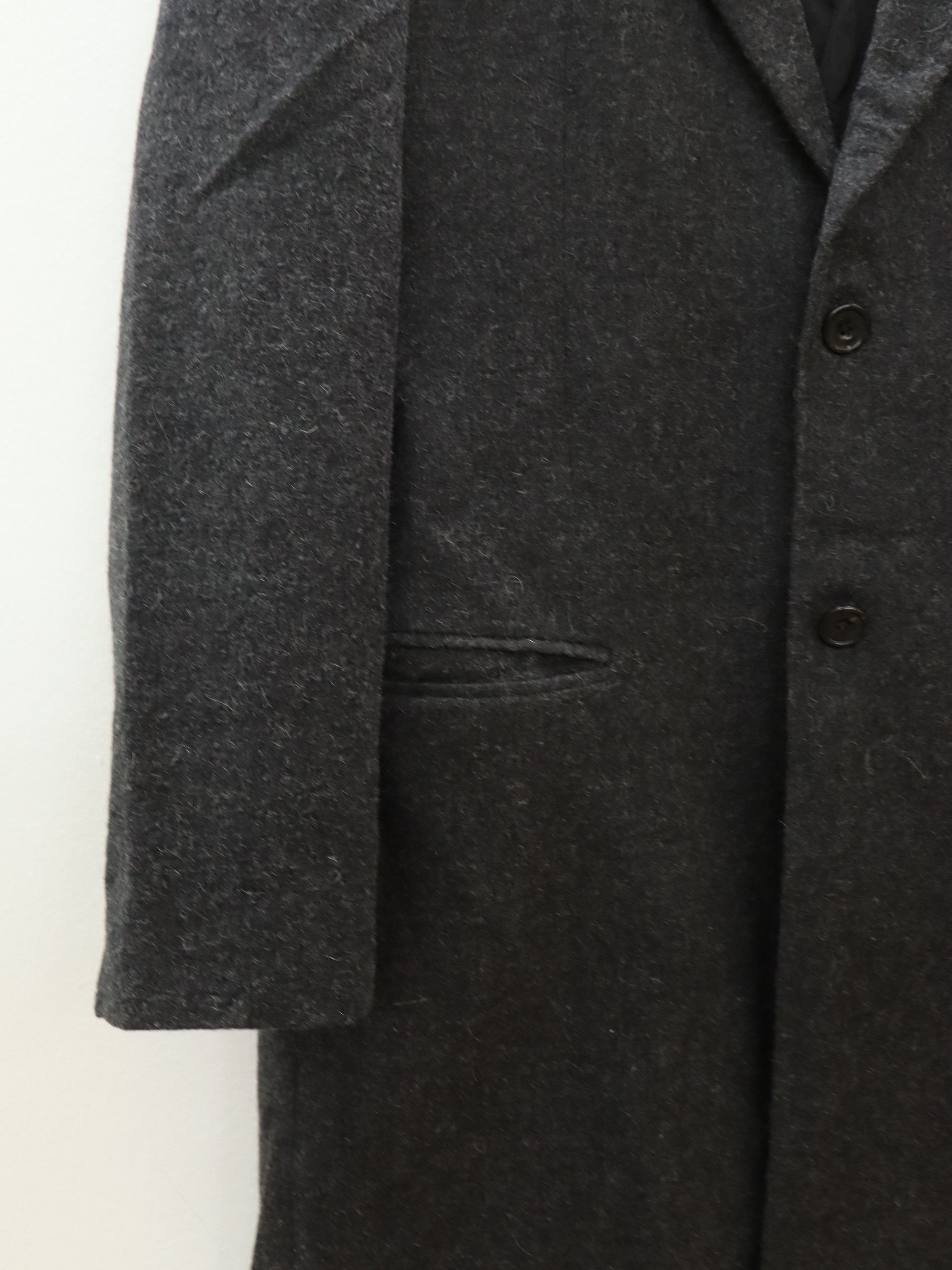 Byblos BYBLOS Pure Wool Alpaca Blend Trench Overcoat Coat Jacket Size US M / EU 48-50 / 2 - 11 Thumbnail