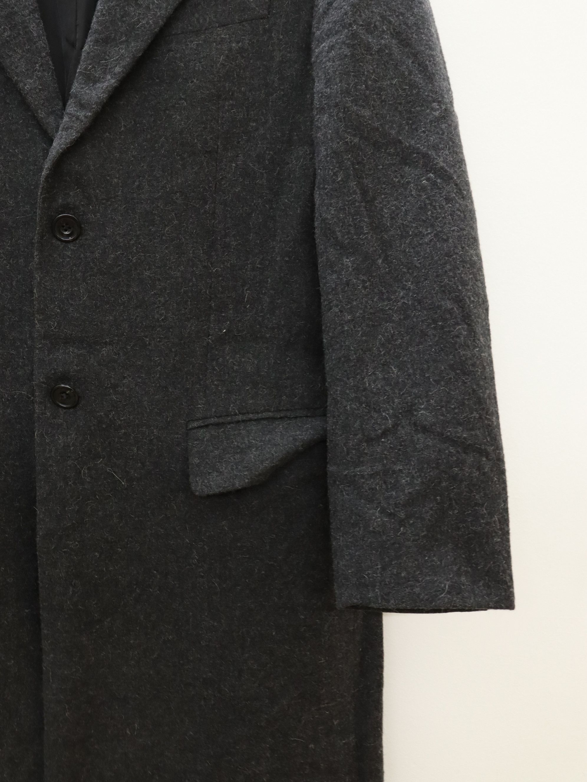 Byblos BYBLOS Pure Wool Alpaca Blend Trench Overcoat Coat Jacket Size US M / EU 48-50 / 2 - 12 Thumbnail