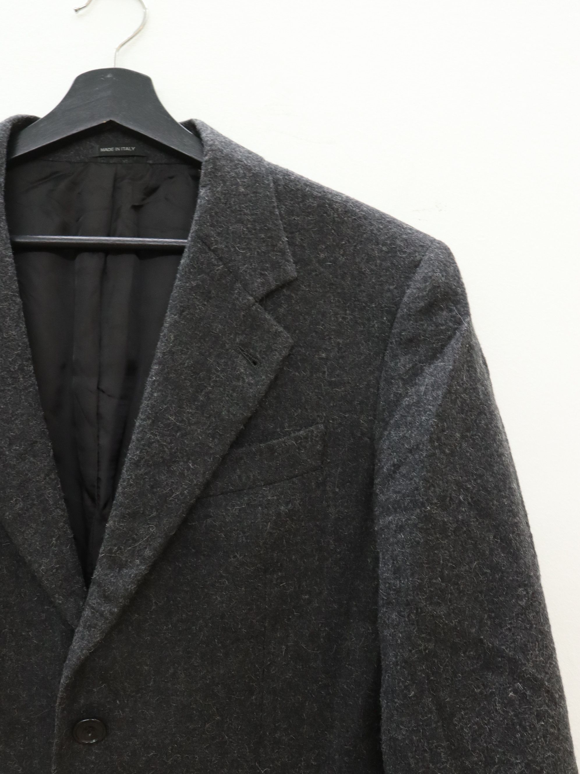 Byblos BYBLOS Pure Wool Alpaca Blend Trench Overcoat Coat Jacket Size US M / EU 48-50 / 2 - 9 Thumbnail