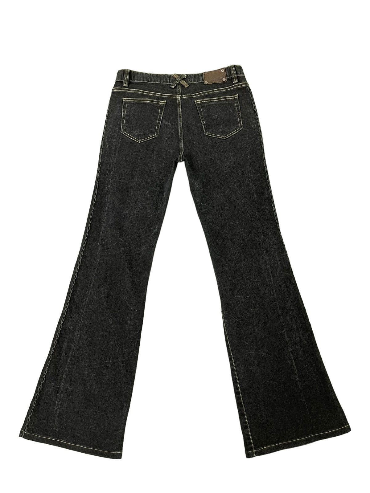 Japanese Brand Flare Jeans Atelier Oki Inc Stretch Boot Cut 5🟦1 Size US 30 / EU 46 - 13 Thumbnail