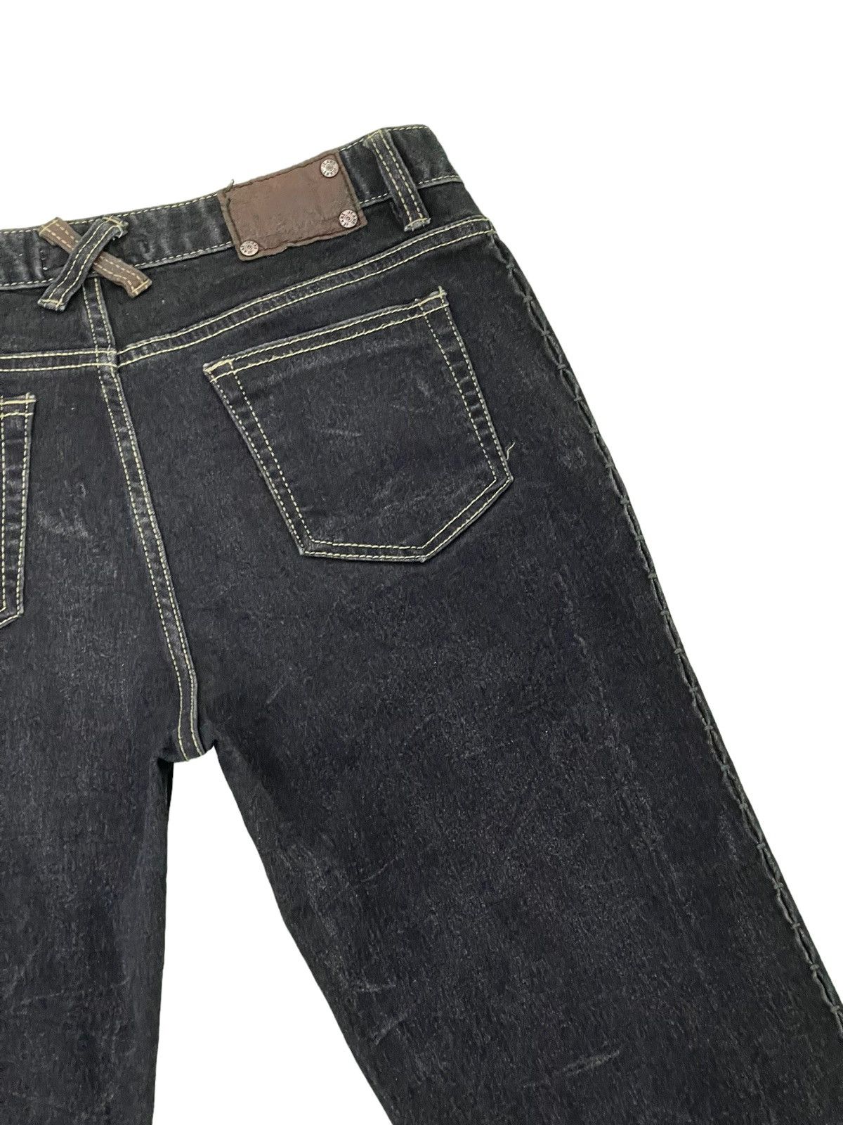 Japanese Brand Flare Jeans Atelier Oki Inc Stretch Boot Cut 5🟦1 Size US 30 / EU 46 - 21 Thumbnail