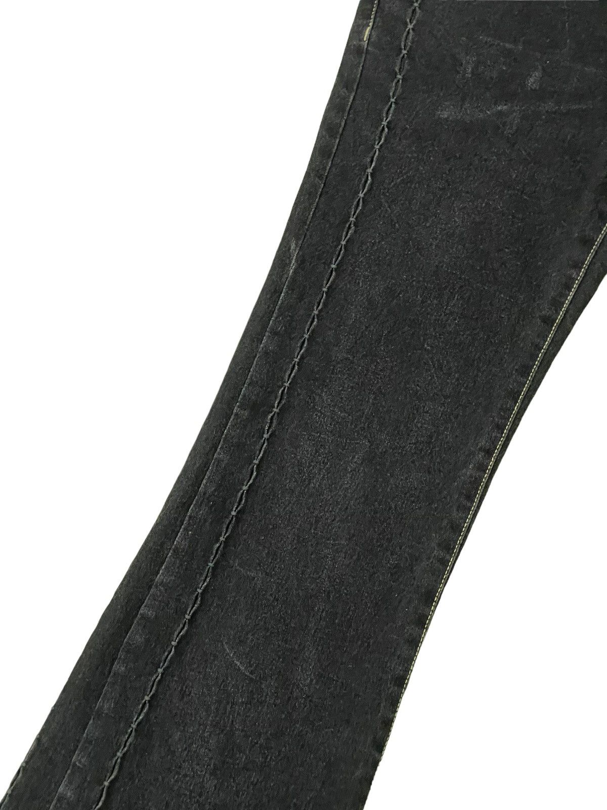 Japanese Brand Flare Jeans Atelier Oki Inc Stretch Boot Cut 5🟦1 Size US 30 / EU 46 - 6 Thumbnail