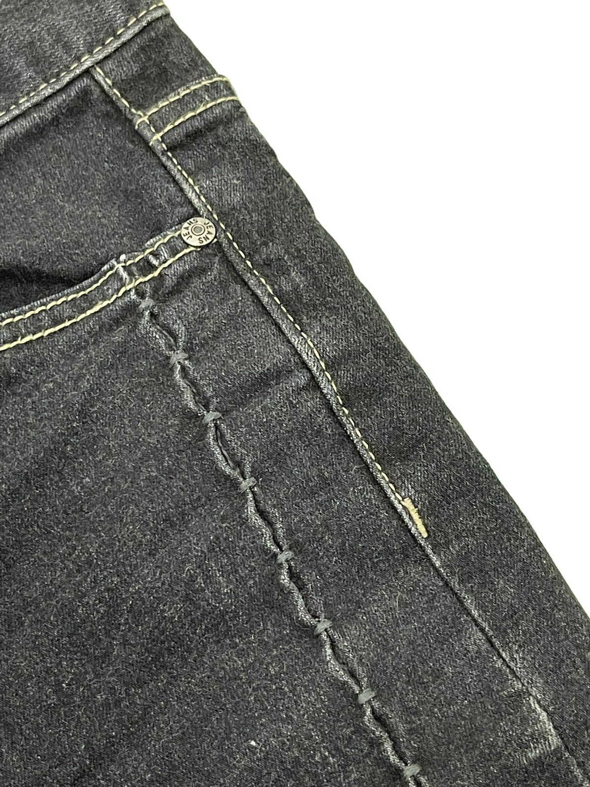 Japanese Brand Flare Jeans Atelier Oki Inc Stretch Boot Cut 5🟦1 Size US 30 / EU 46 - 10 Thumbnail