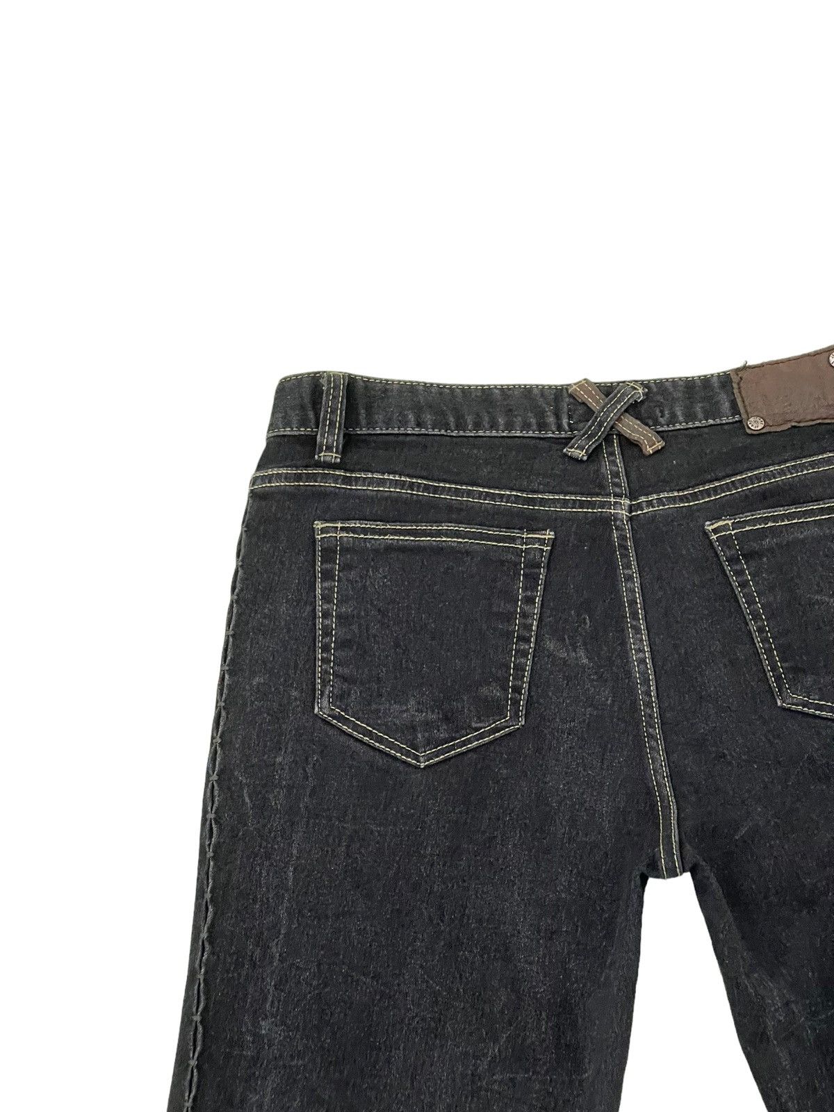 Japanese Brand Flare Jeans Atelier Oki Inc Stretch Boot Cut 5🟦1 Size US 30 / EU 46 - 20 Thumbnail