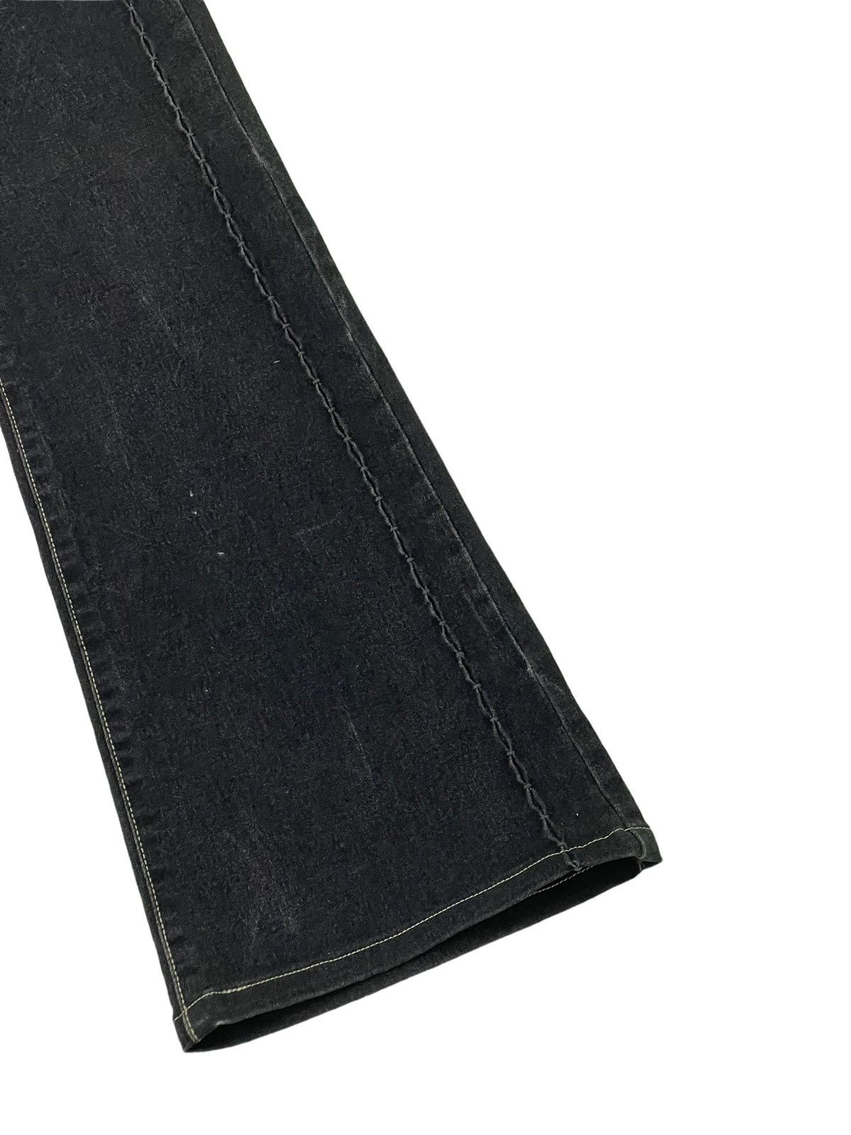 Japanese Brand Flare Jeans Atelier Oki Inc Stretch Boot Cut 5🟦1 Size US 30 / EU 46 - 4 Thumbnail