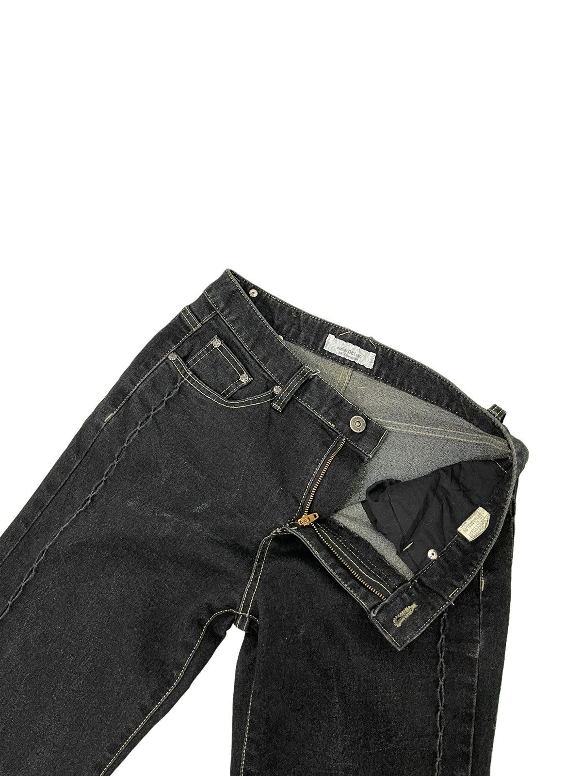Japanese Brand Flare Jeans Atelier Oki Inc Stretch Boot Cut 5🟦1 Size US 30 / EU 46 - 12 Thumbnail