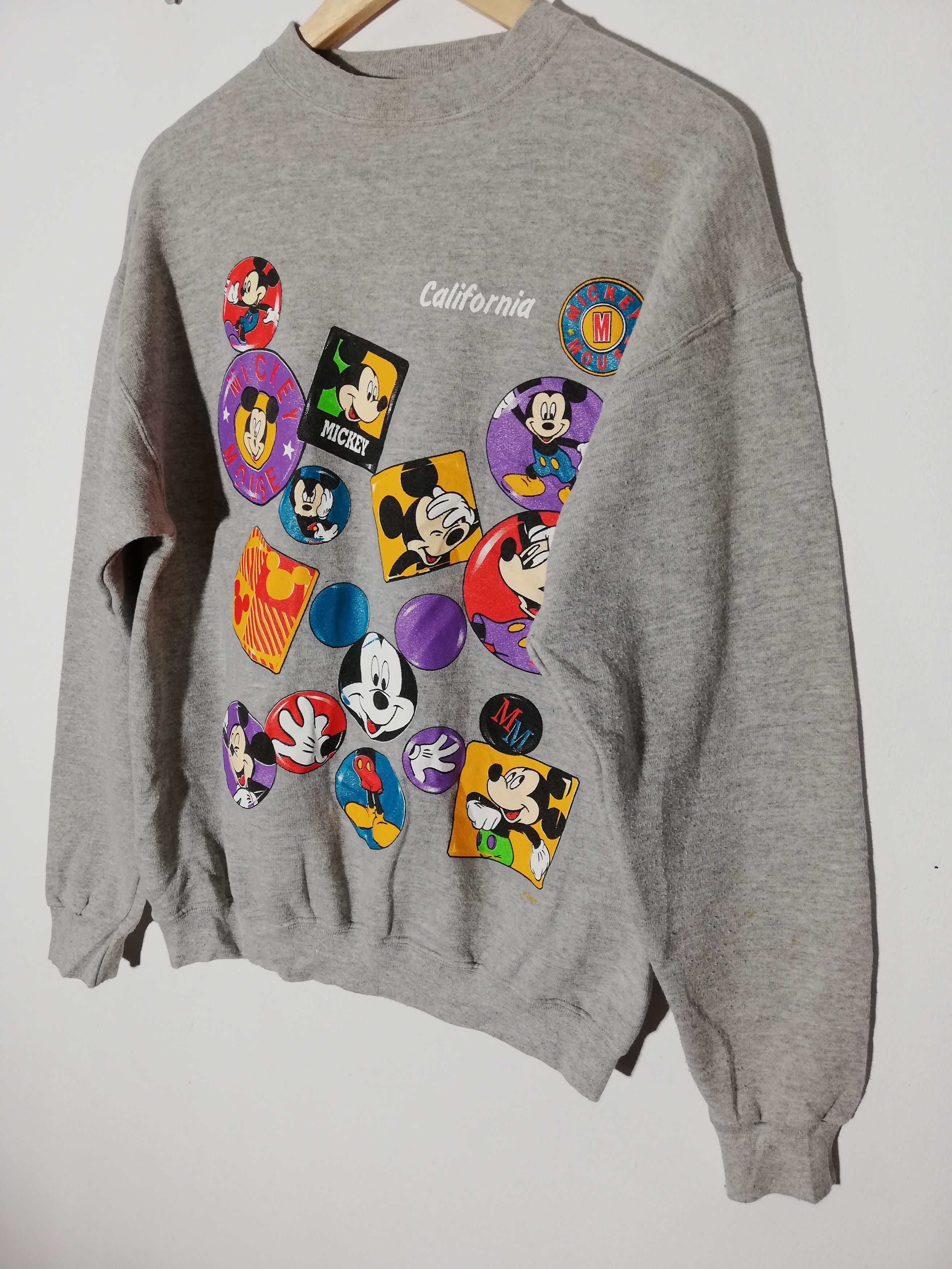 Mickey Mouse × Tultex × Vintage Vintage Mickey Mouse Sweetshirt Size US M / EU 48-50 / 2 - 4 Thumbnail