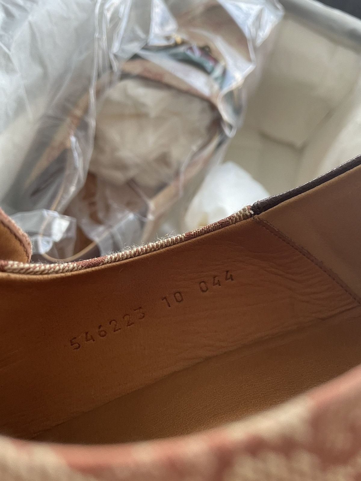 Gucci Brand New Limited Super Runway Iconic GG Logo Leather Loafer Size US 10 / EU 43 - 6 Thumbnail