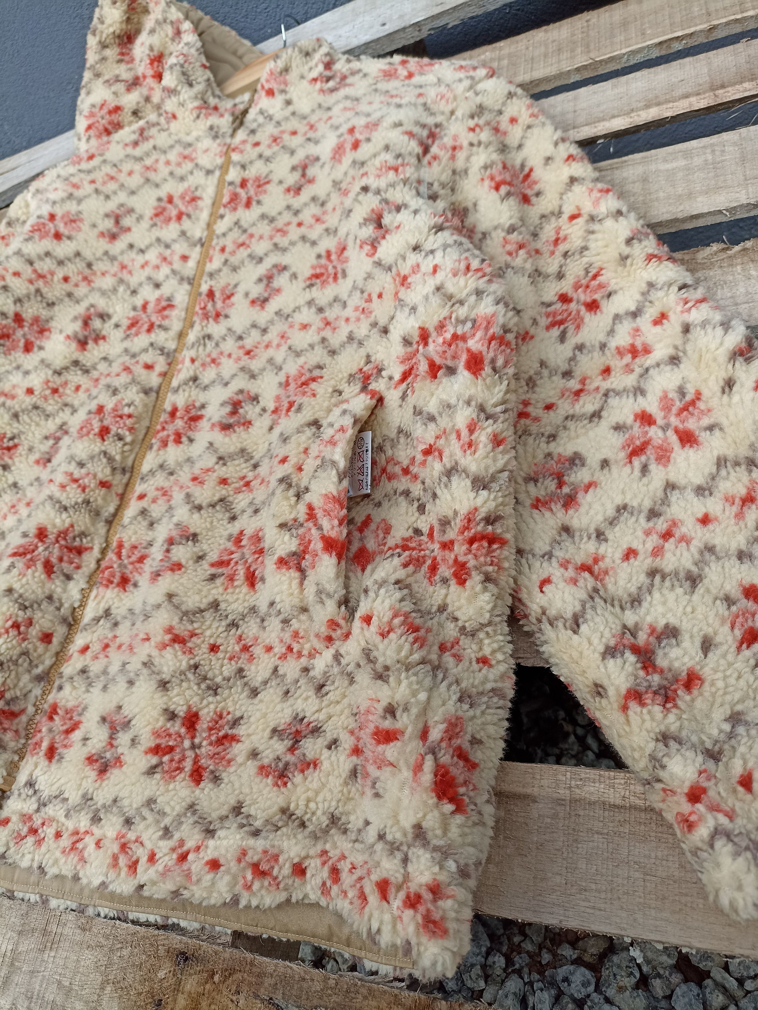 Japanese Brand × Vintage Vintage Simple Life Reversible Sherpa Fleece Size US M / EU 48-50 / 2 - 2 Thumbnail