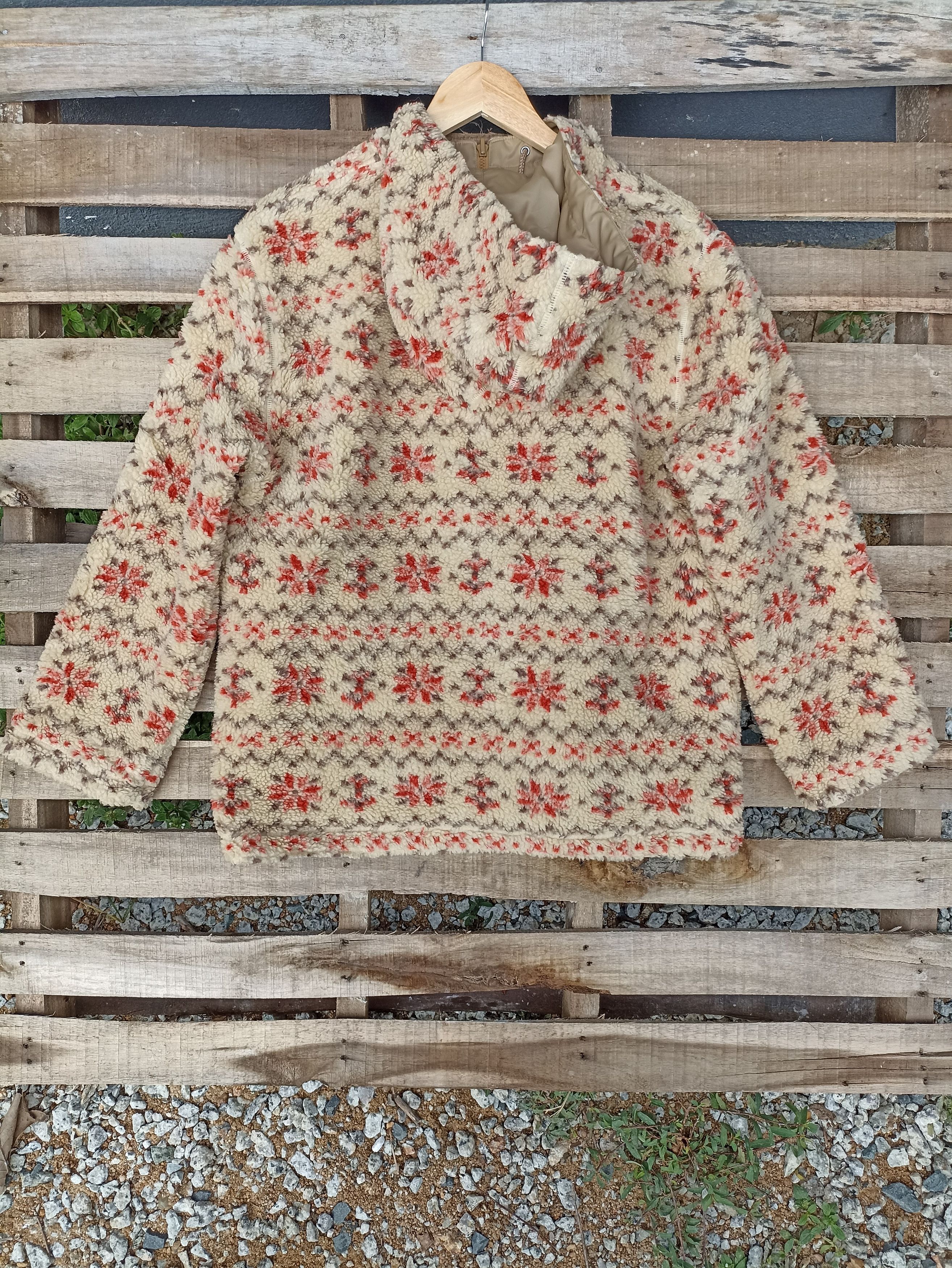 Japanese Brand × Vintage Vintage Simple Life Reversible Sherpa Fleece Size US M / EU 48-50 / 2 - 3 Thumbnail