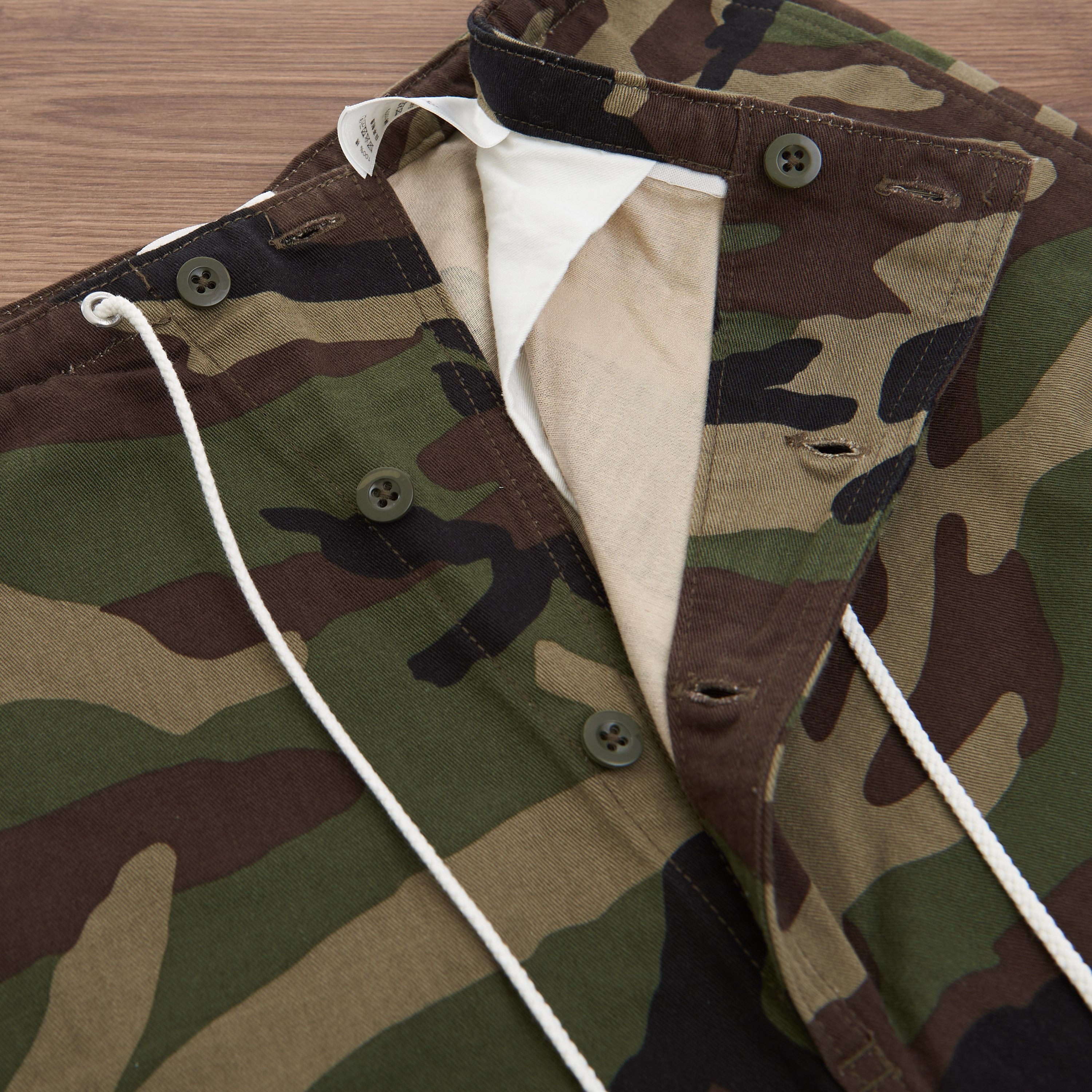 Celine Loose Cargo Pants In Camouflage Cotton Size US 32 / EU 48 - 12 Thumbnail
