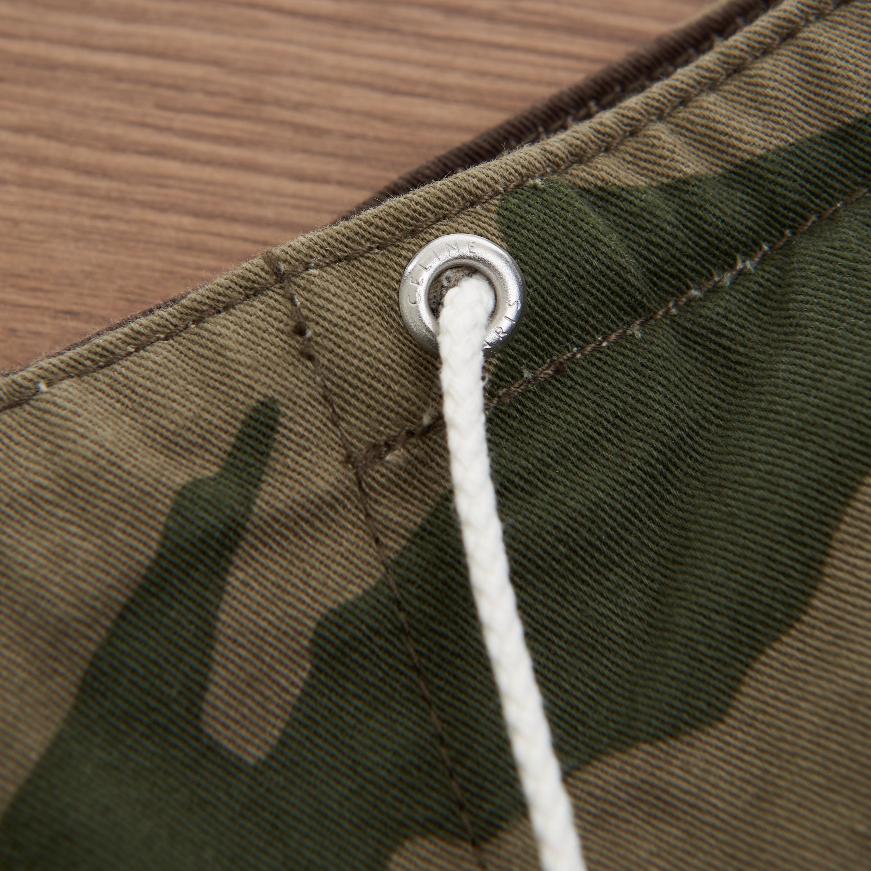 Celine Loose Cargo Pants In Camouflage Cotton Size US 32 / EU 48 - 13 Thumbnail