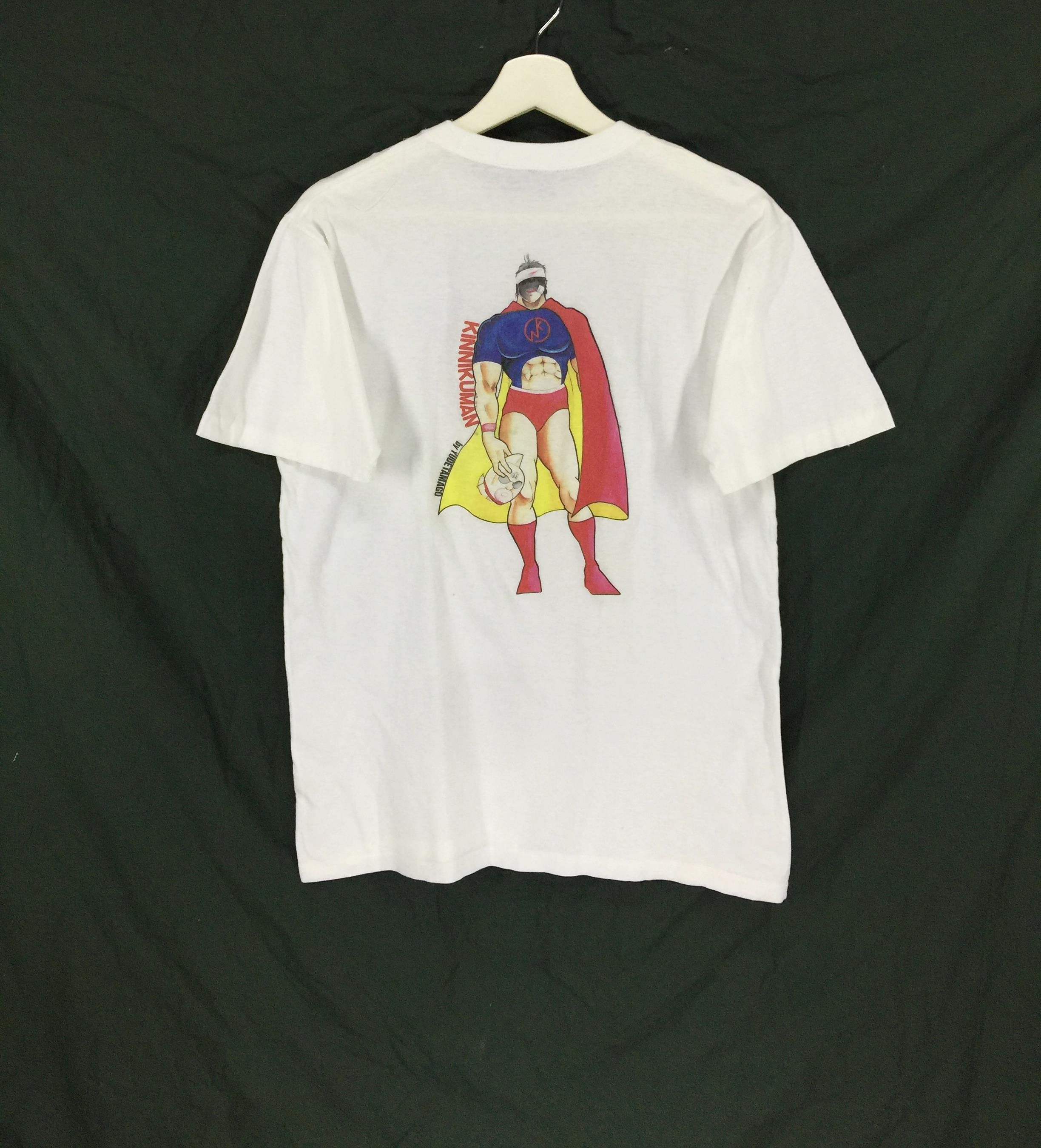 Anime × Vintage Weekly jump 16th anniversary kinnikuman vtg 80s tshirt Size US M / EU 48-50 / 2 - 1 Thumbnail